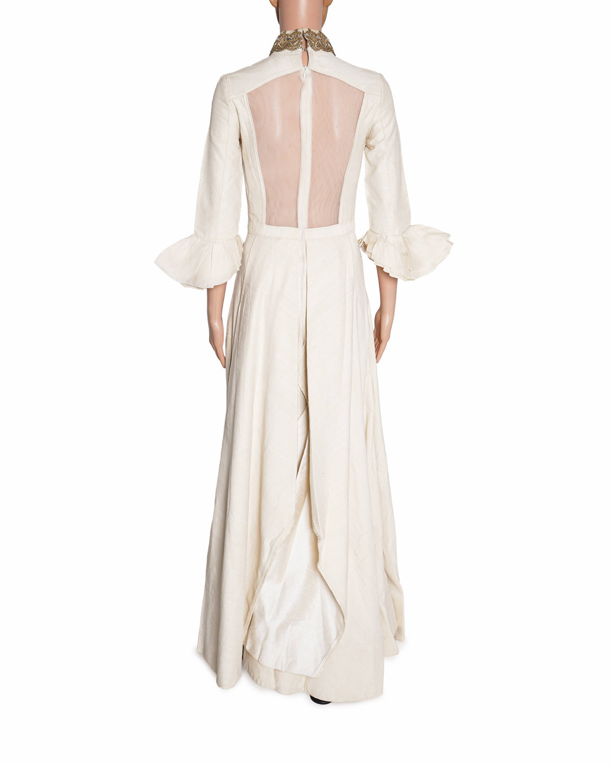 Shantanu & Nikhil Ivory long dress