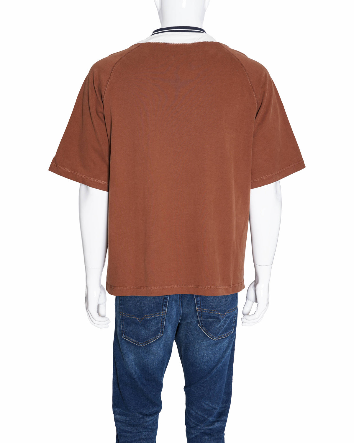 EA7 Emporio Armani Club House Regular Fit Crew-Neck Cotton T-Shirt