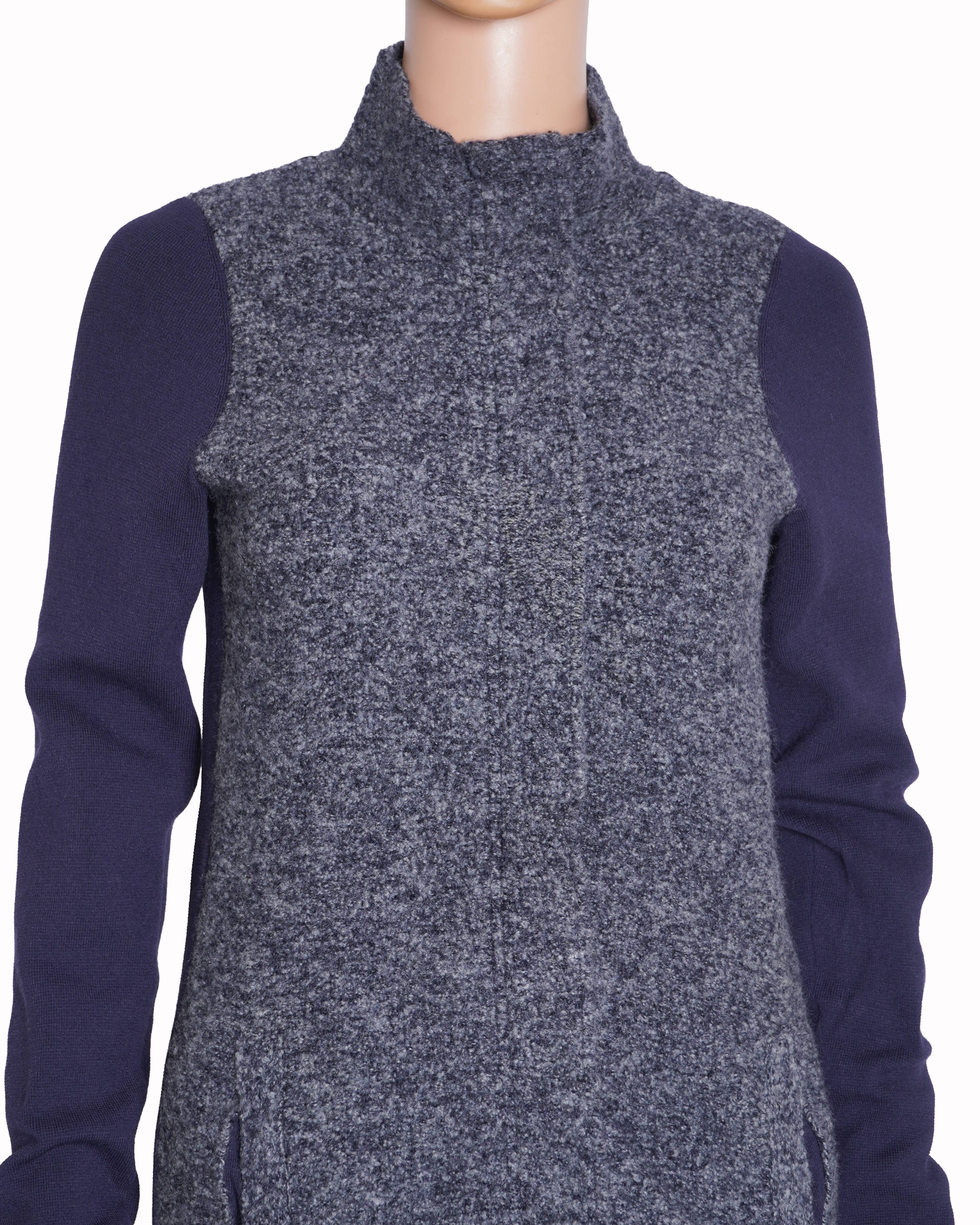 Ann Taylor Navy Blue Wool Jacket