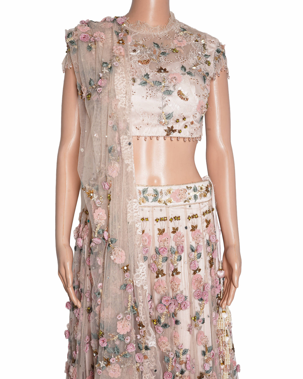 Abhishek Verma embellished leghanga set