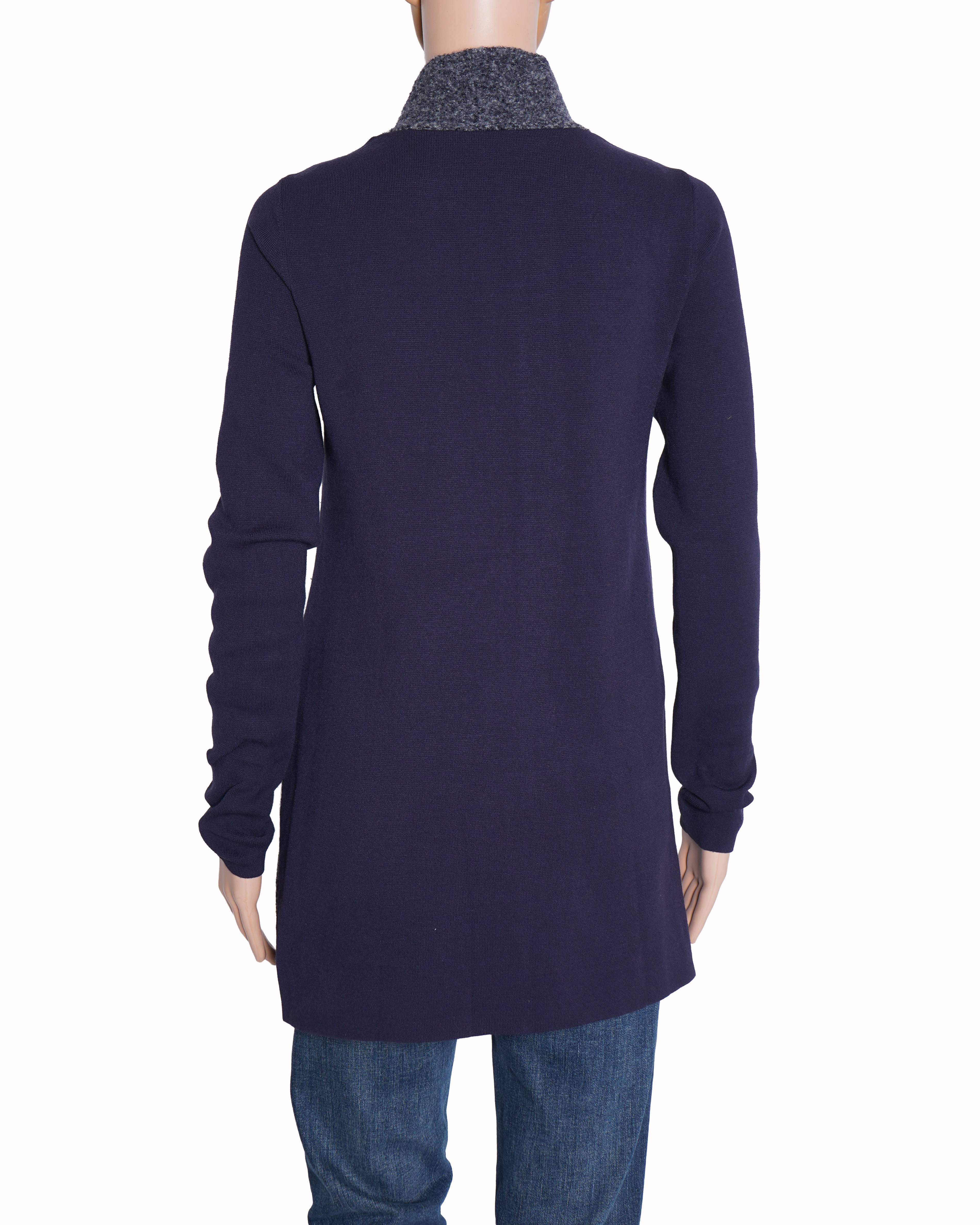 Ann Taylor Navy Blue Wool Jacket