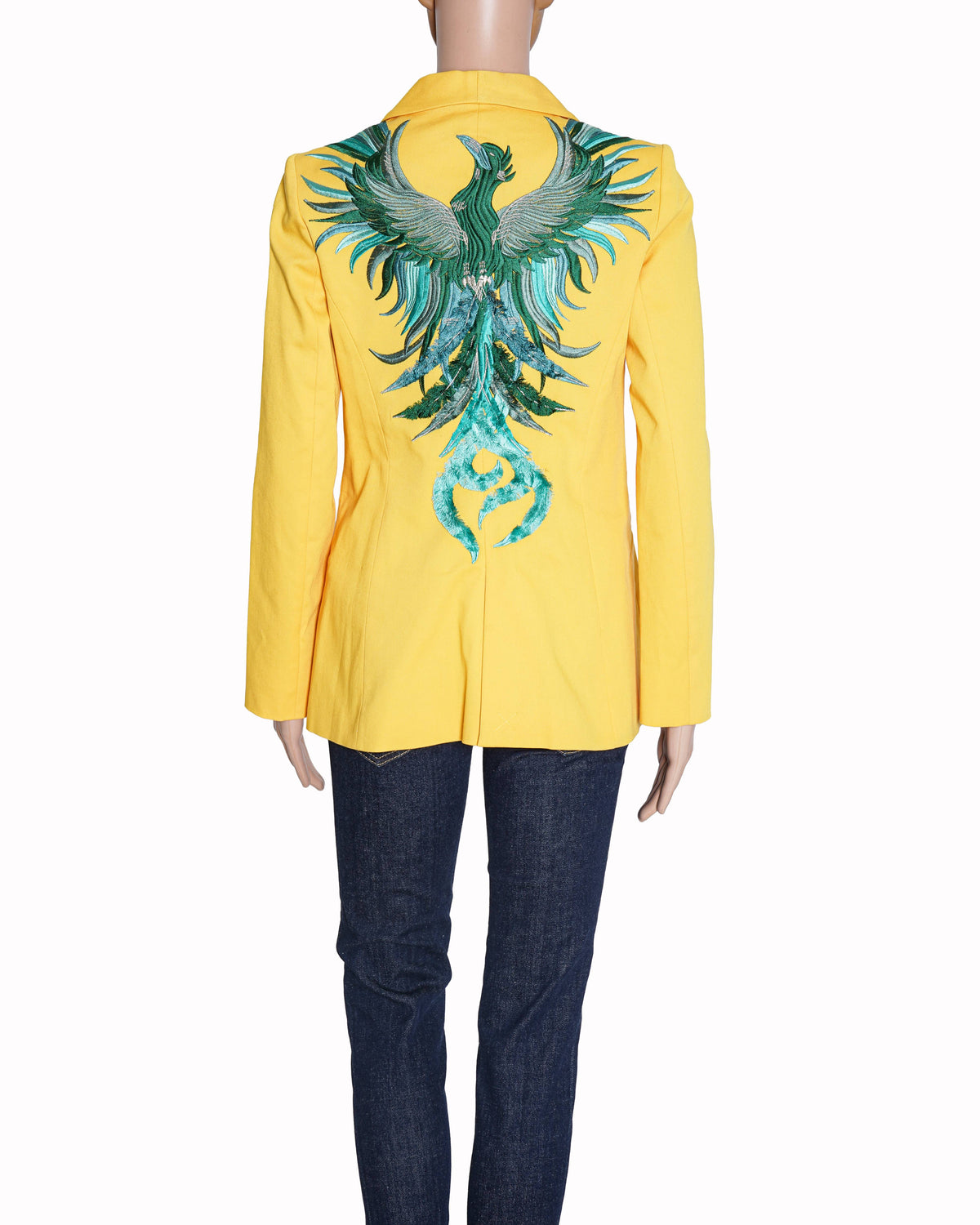 La Condesa Women's Blazer In Yellow