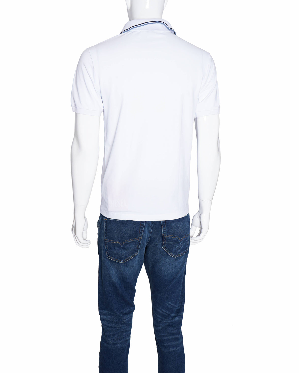 Hackett London White Regular Fit Printed Polo T-Shirt