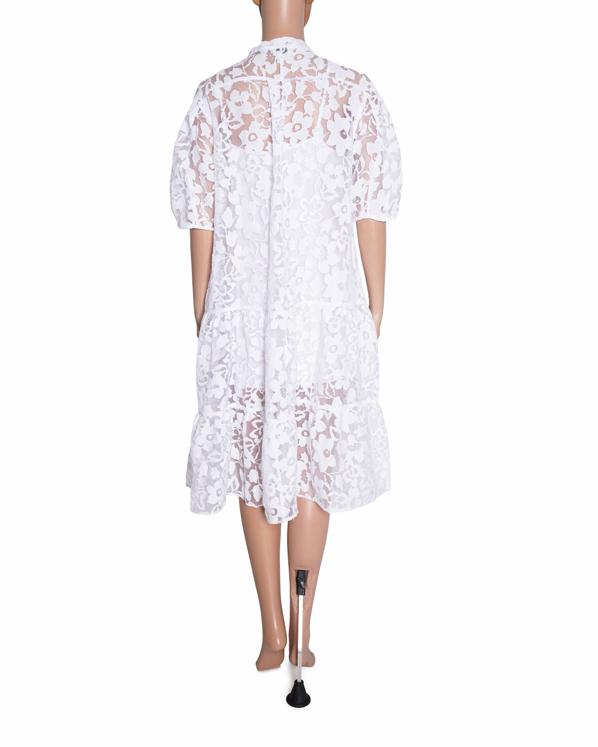 Ted Baker Button Detail Tiered Dress