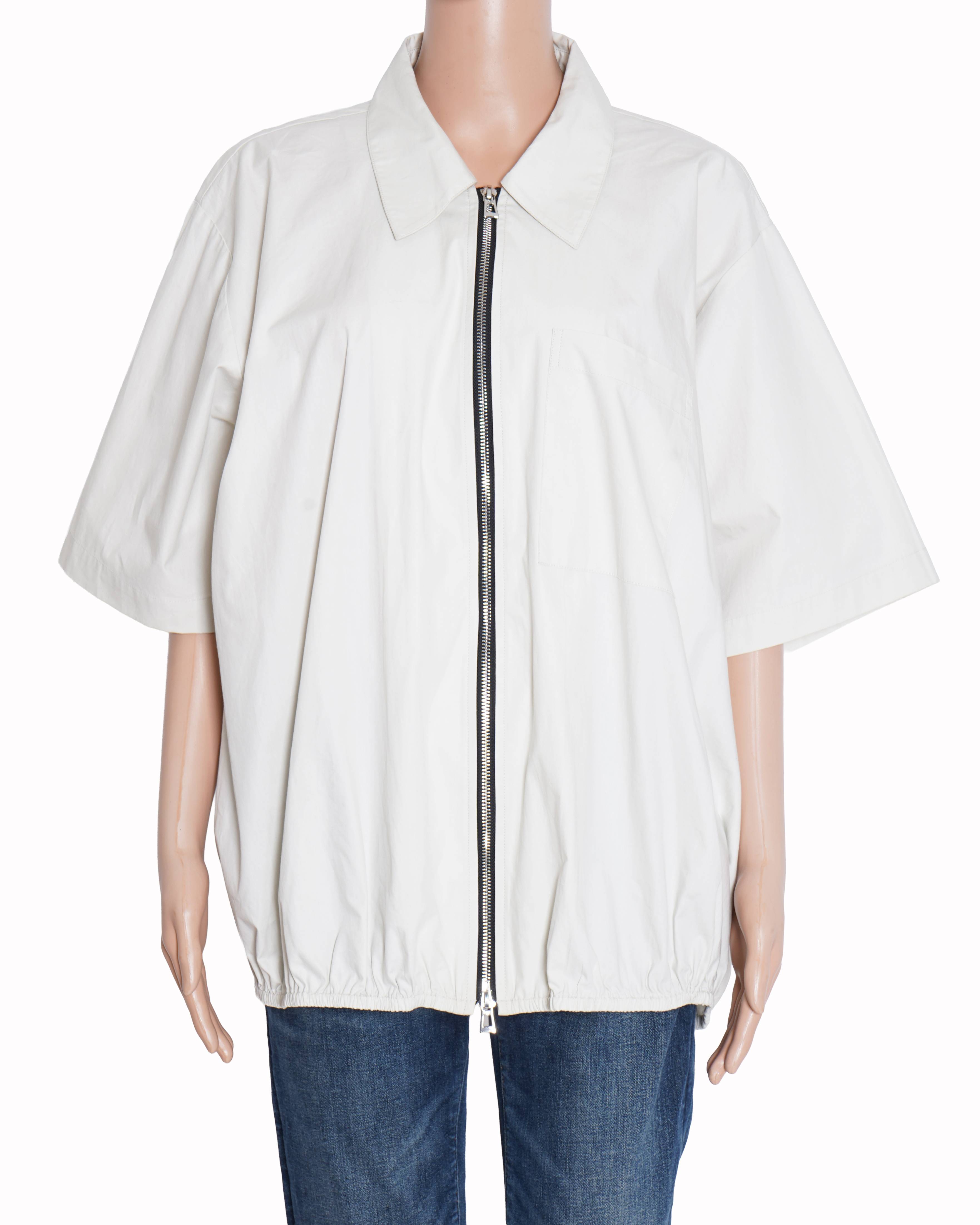 Dhruv kapoor off-white bomber jacket