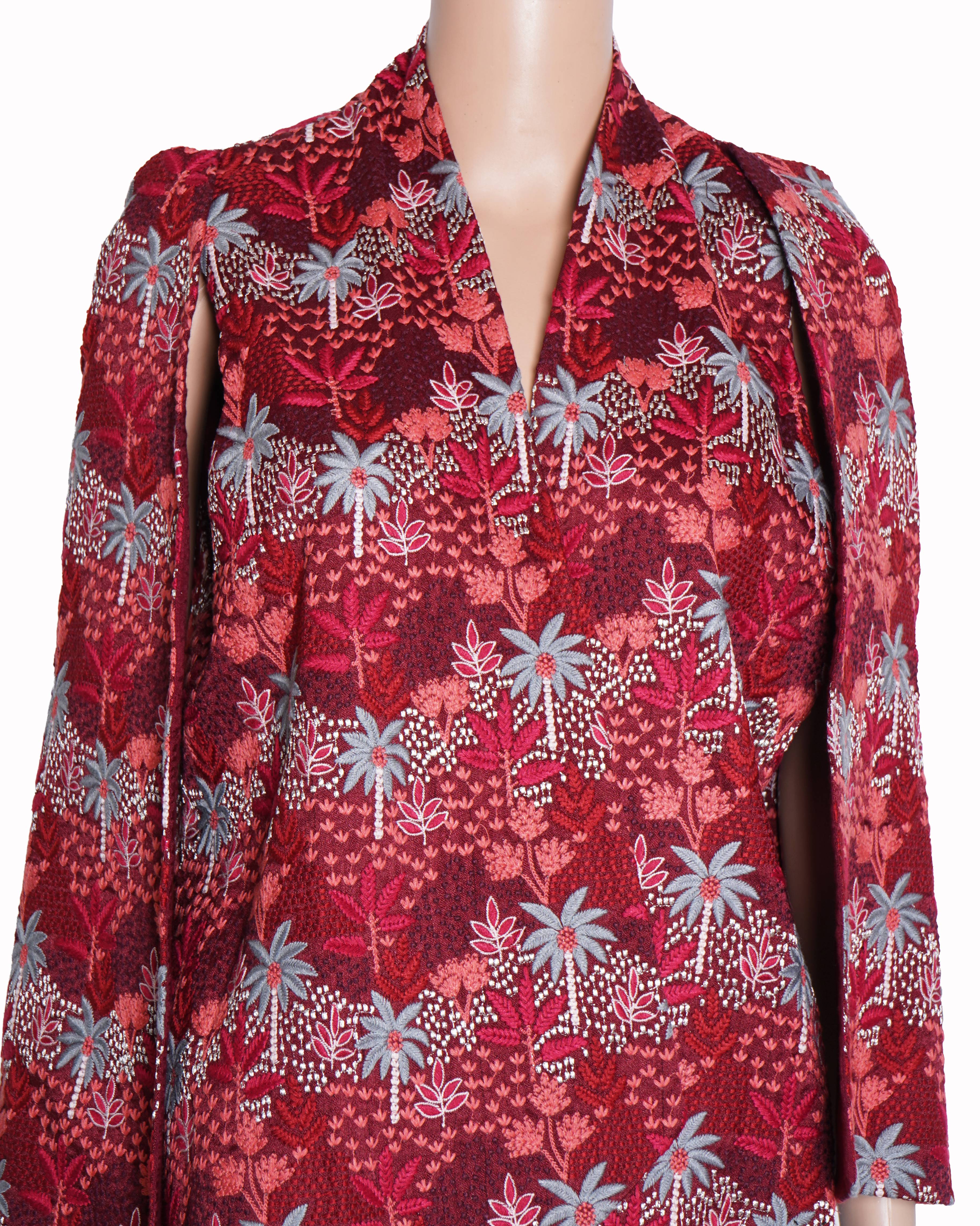 Vikram Phadnis Women's Embroidered Jacket In Red
