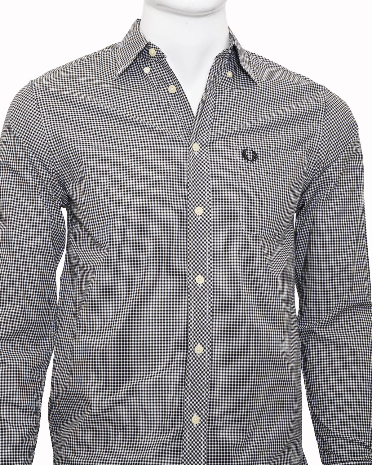 Fred Perry full sleeves checkered shirt