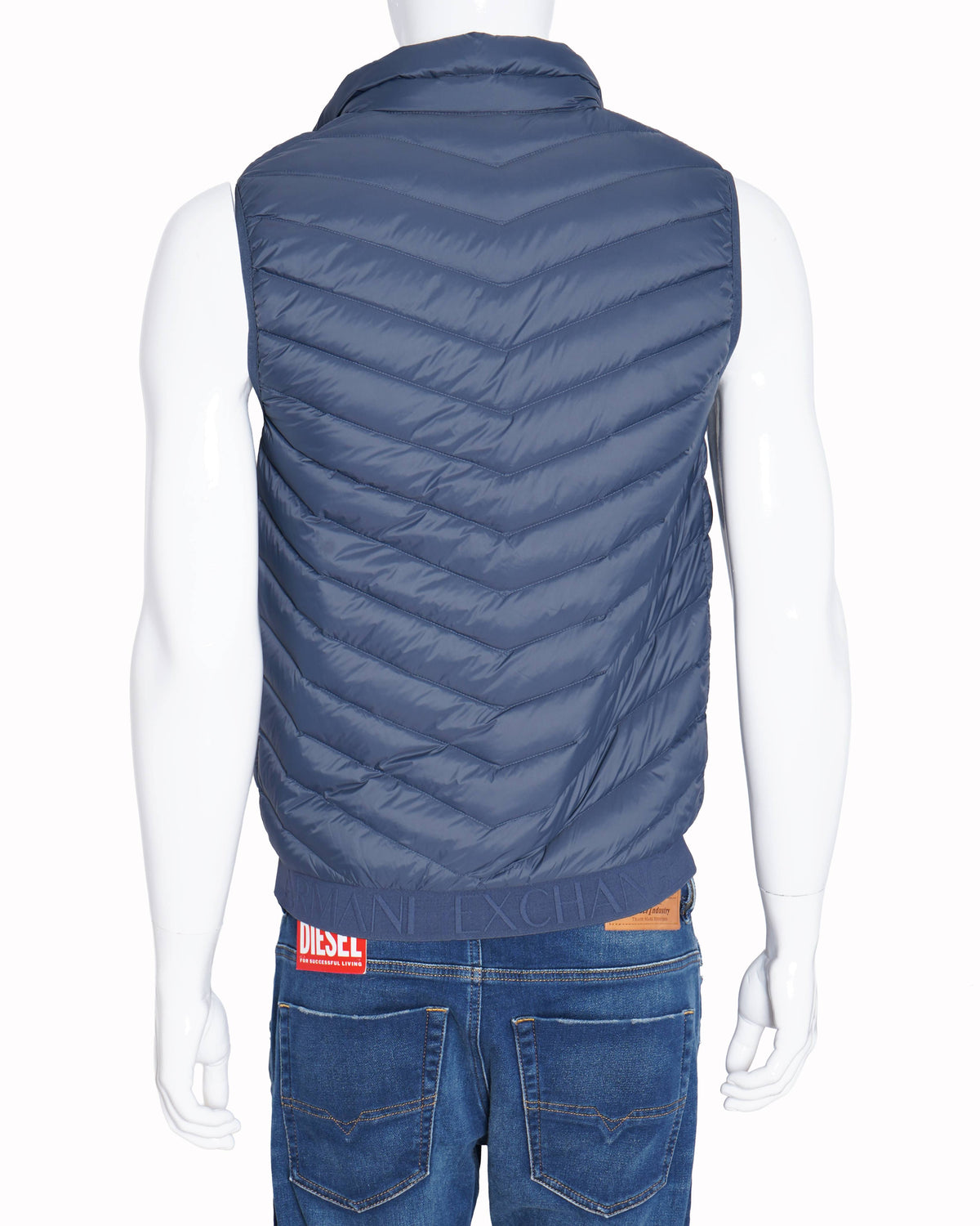 Armani Exchange Sleeveless Puffer Jacket for men