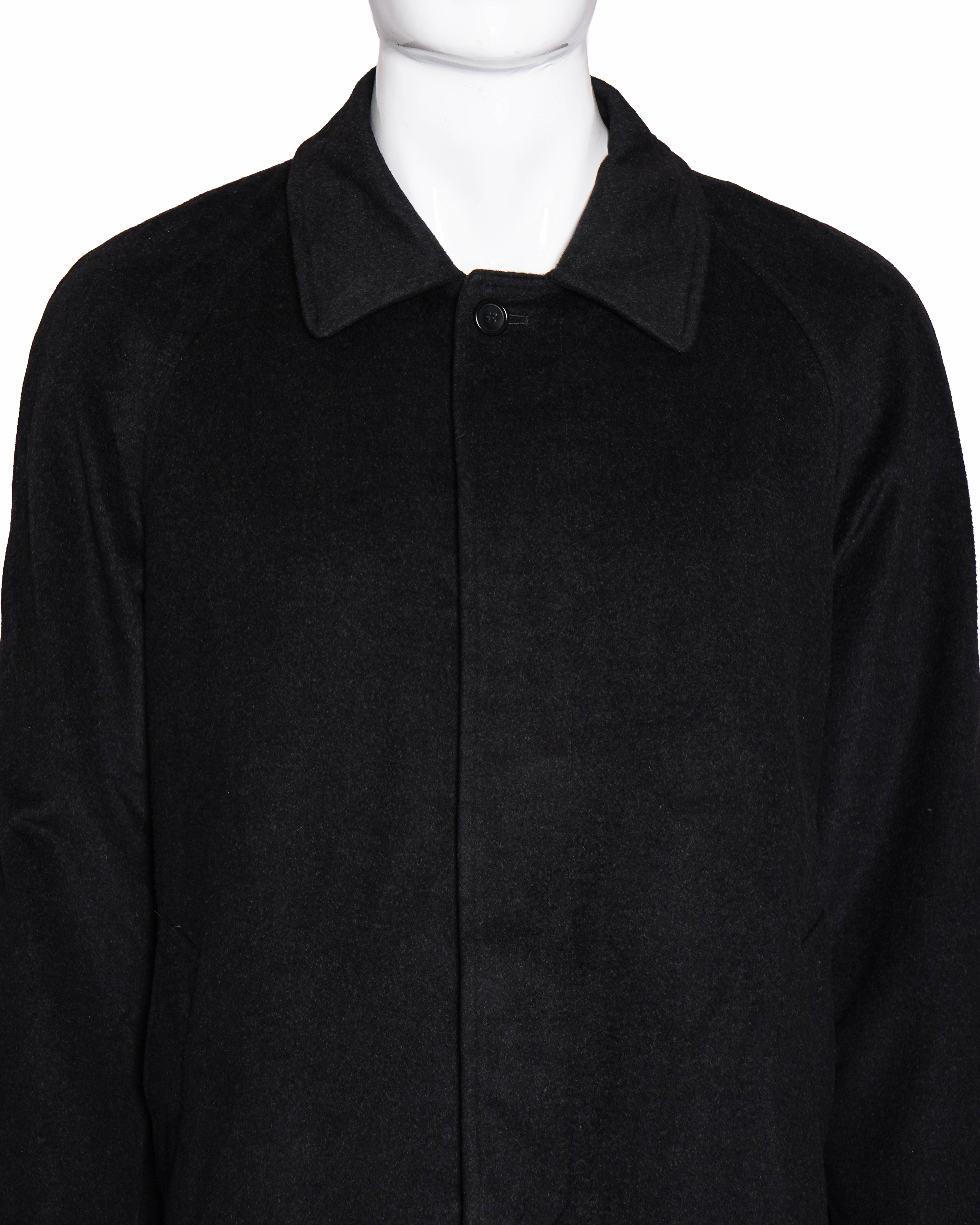 Saint Laurent Black Lapel Jacket