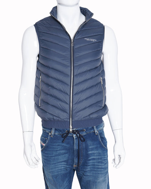 Armani Exchange Sleeveless Puffer Jacket for men