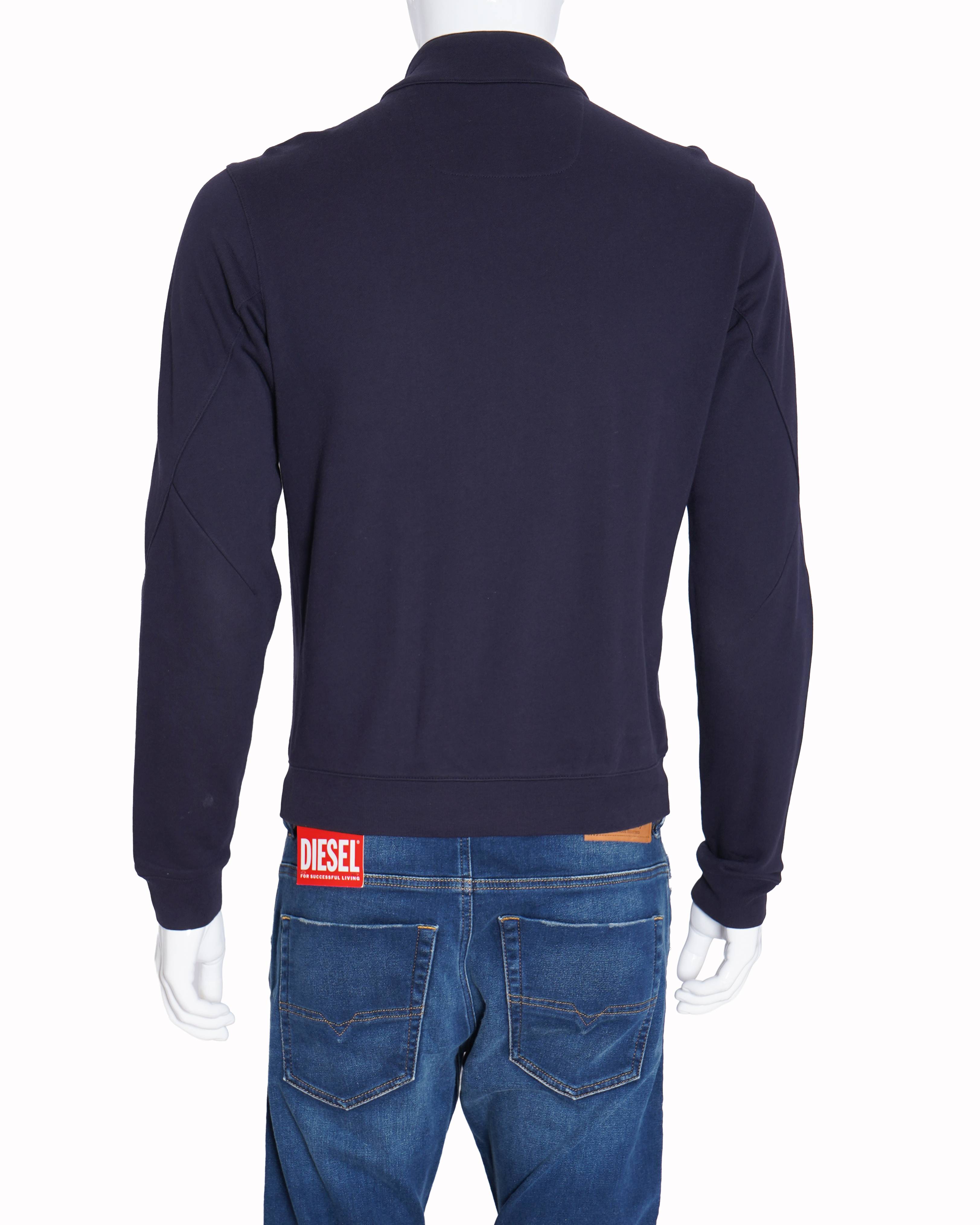 Zegna Blue zipper jacket for men