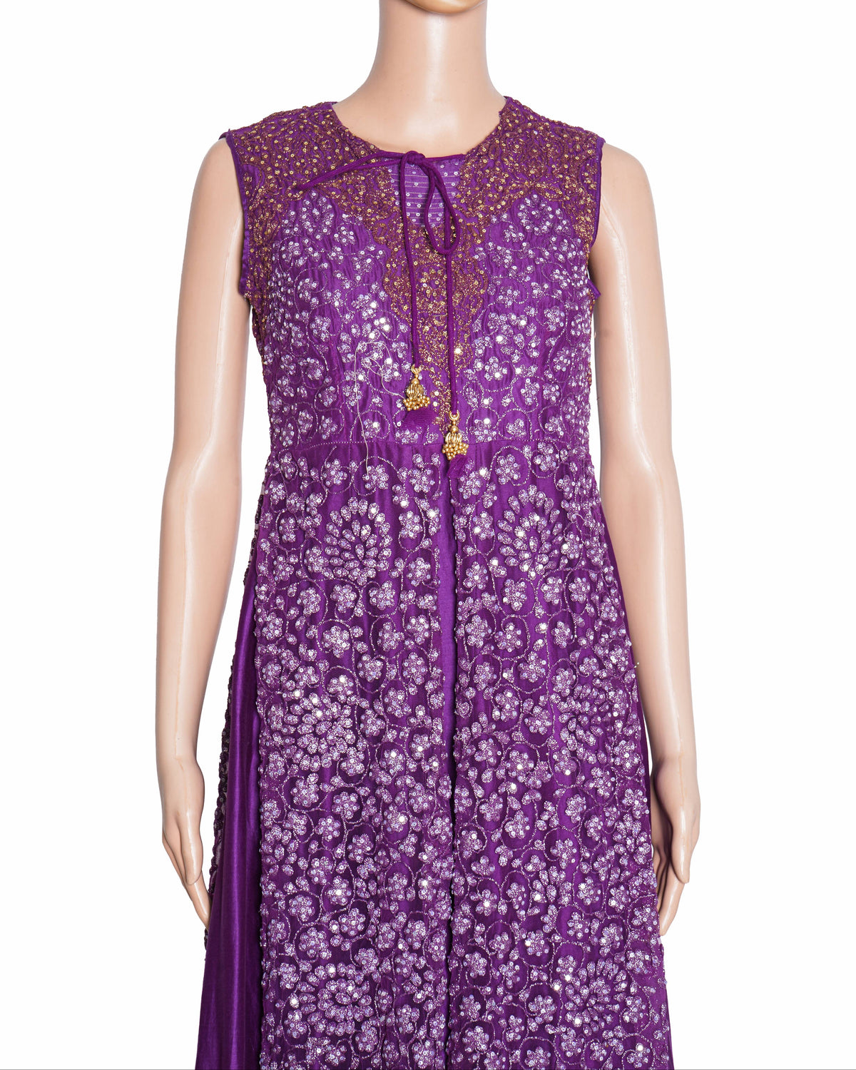 Riddhi Mehra Anarkali In Purple