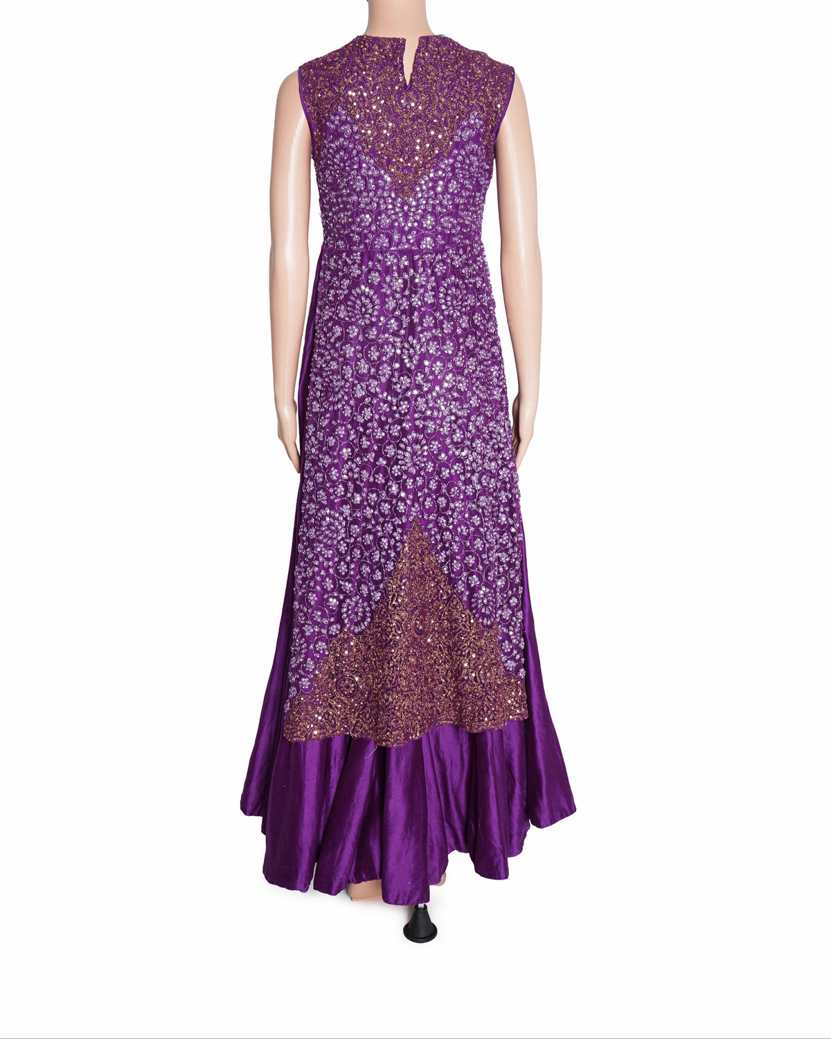 Riddhi Mehra Anarkali In Purple