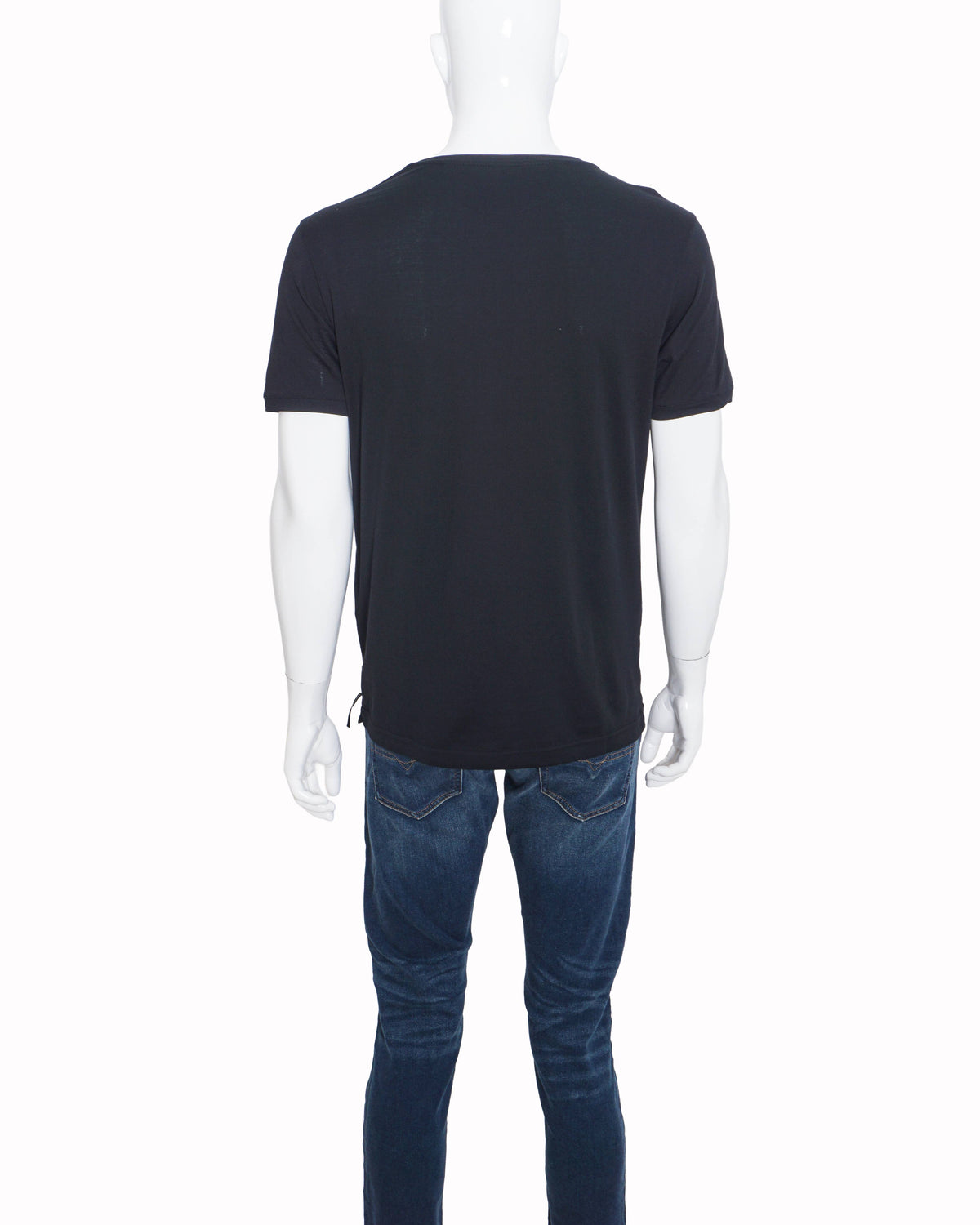 Fendi Black Studded Monster Eye Men's T-Shirt