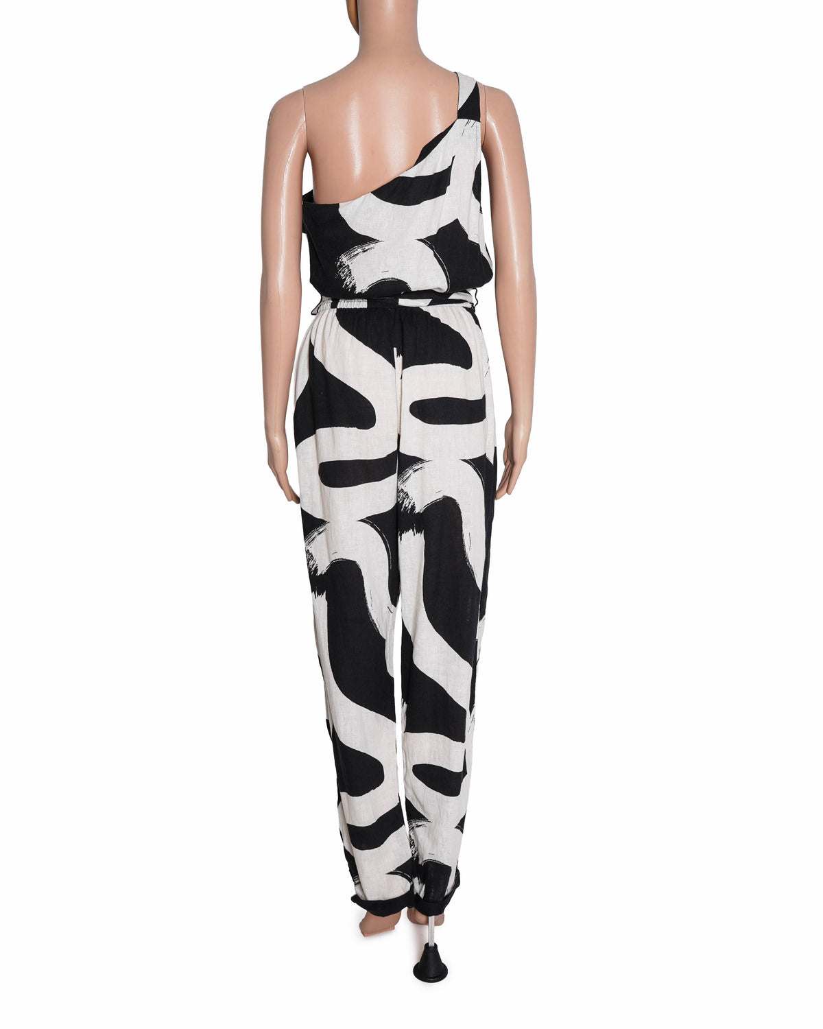 Anthropologie The Micah One-Shoulder Jumpsuit