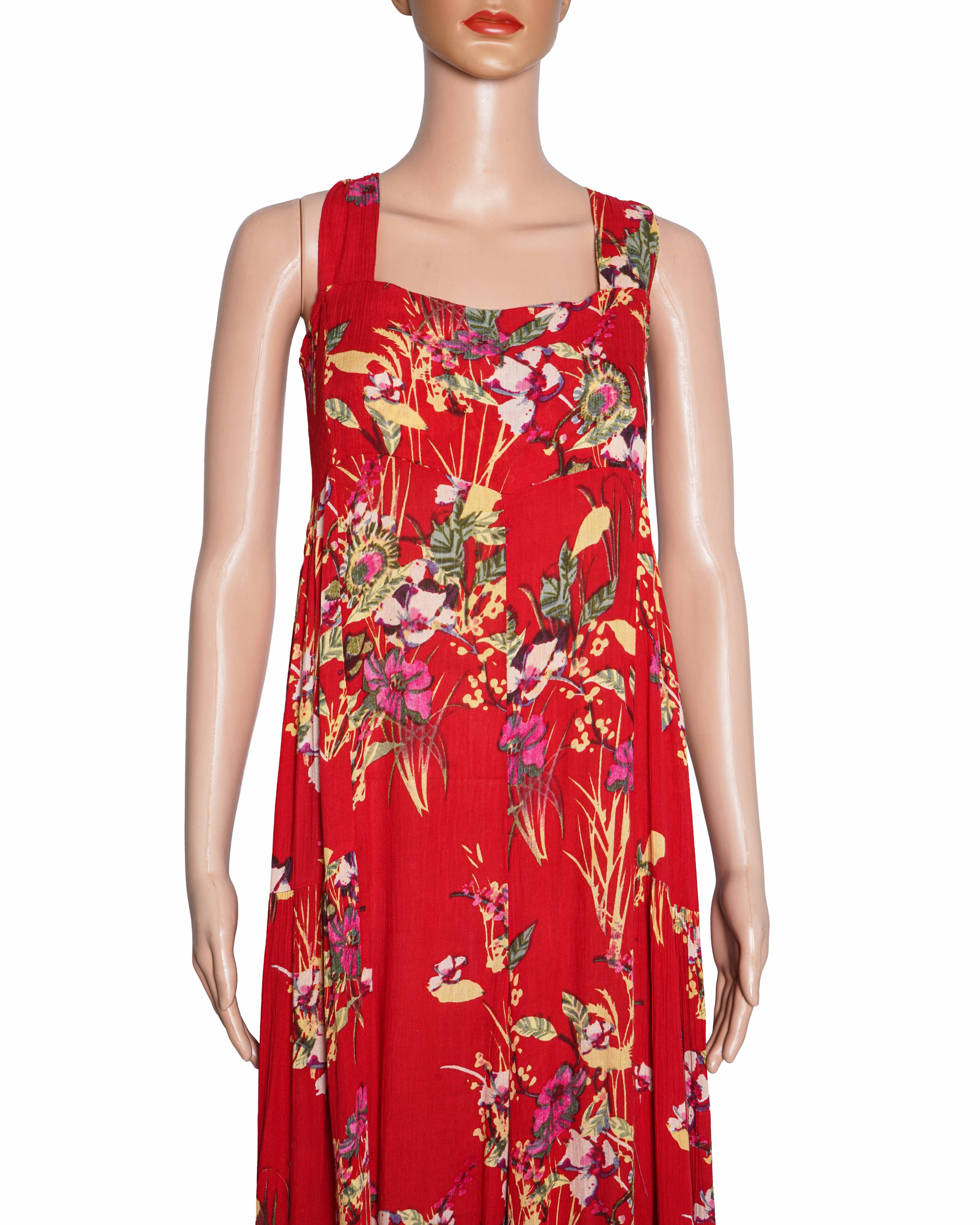 Free People One Aloha One Piece Jumpsuit in Red