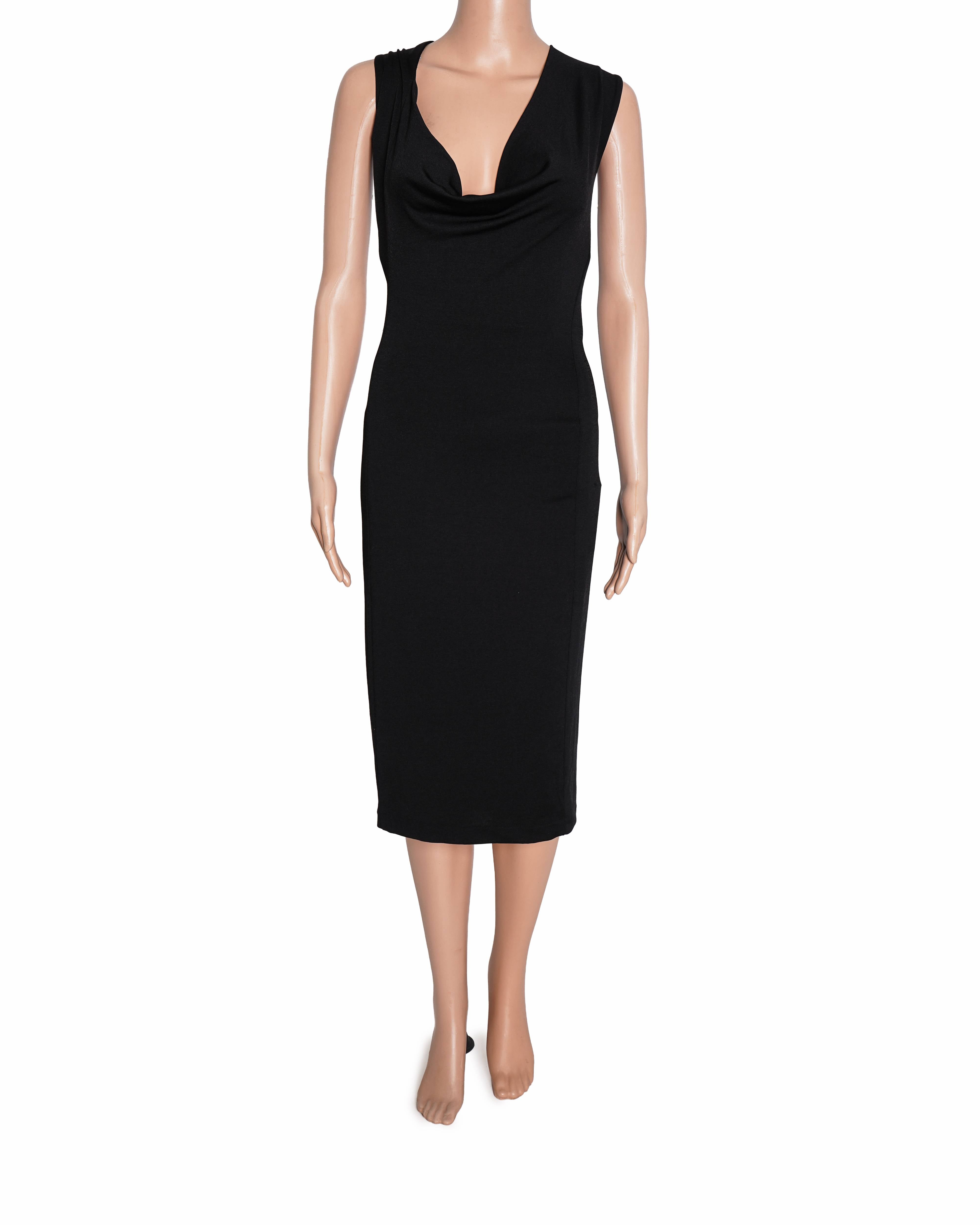Alexander Wang Black High Low Dress