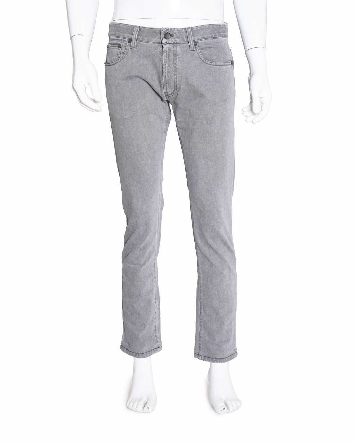 Giorgio Armani Men's Slate Grey Slim-Fit Jeans