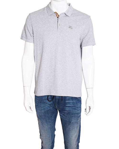 Burberry Grey Polo T-shirt