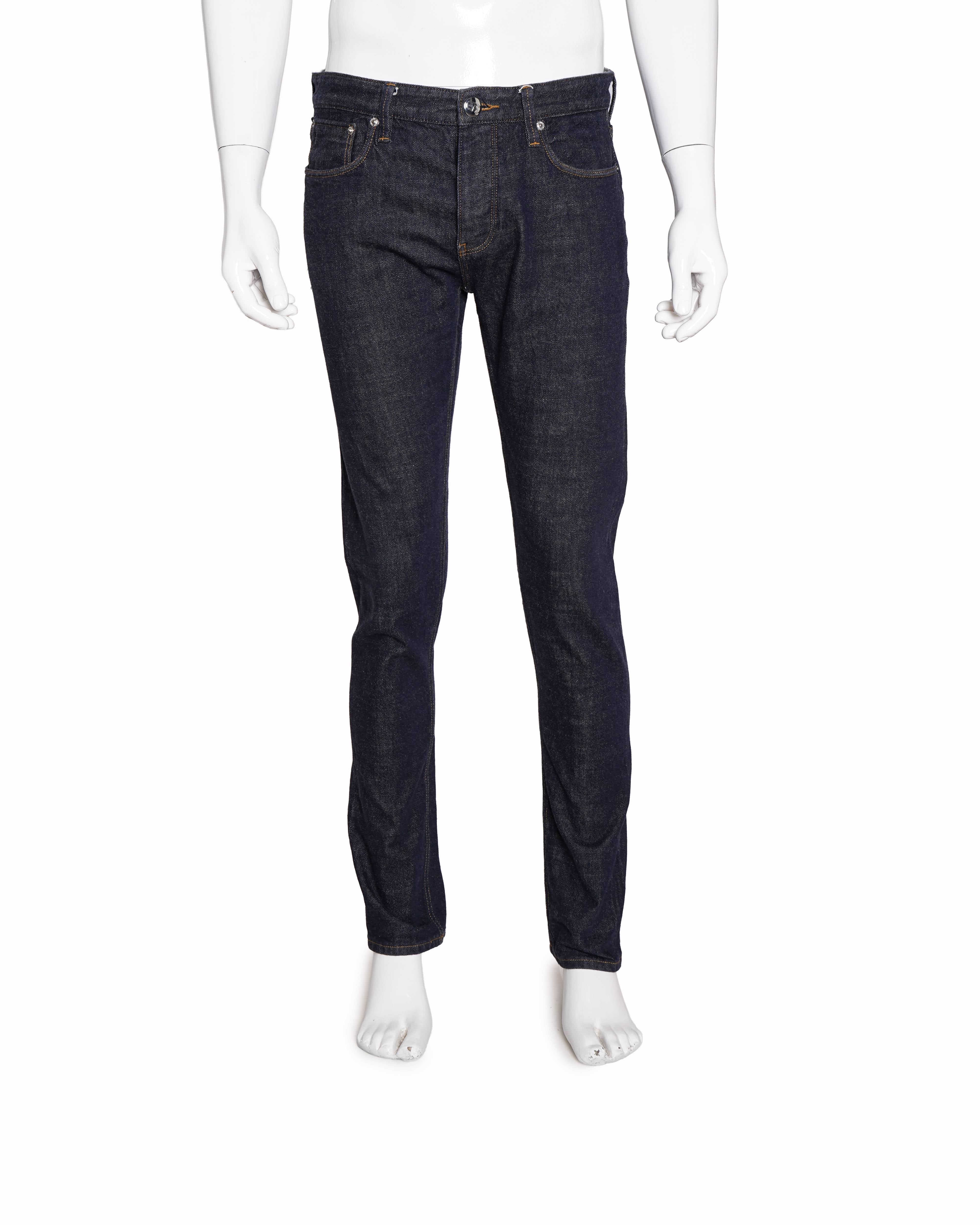 Emporio Armani Dark Indigo Slim-Straight Jeans