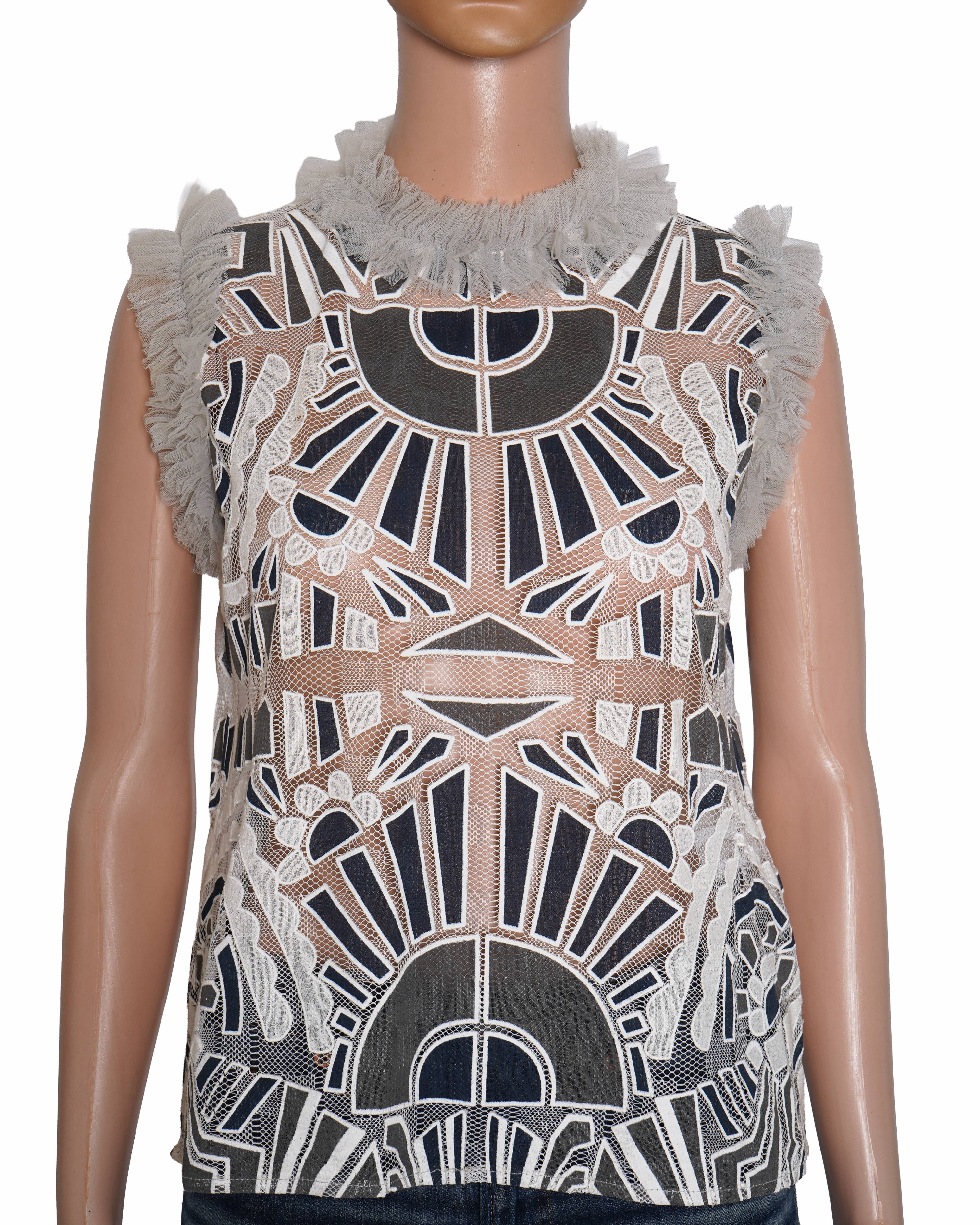 Renasci By Ritika Arya Jain Ruffle Top