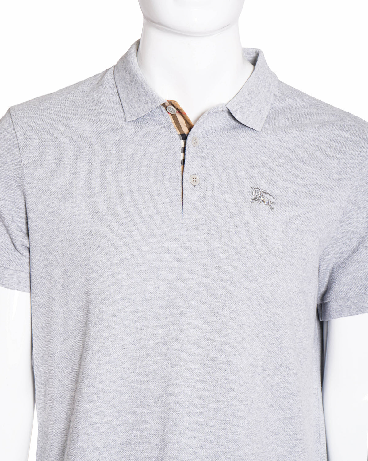 Burberry Grey Polo T-shirt