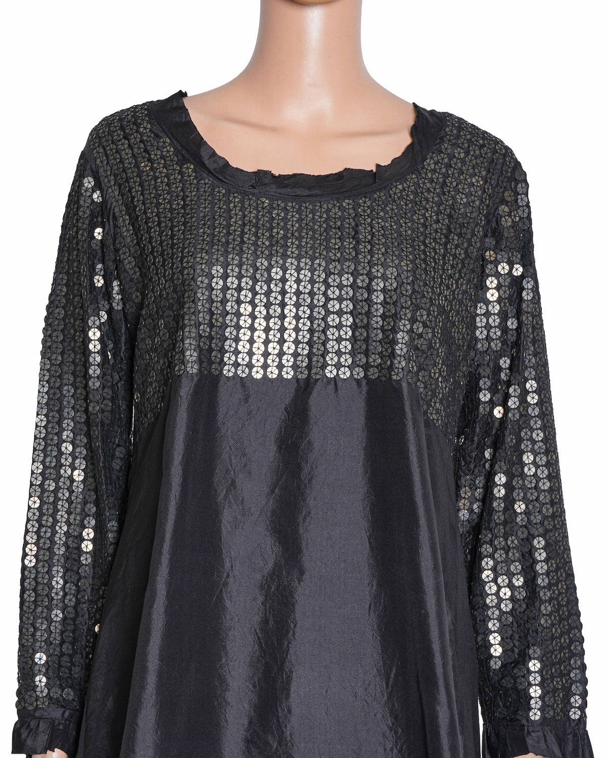Abraham & Thakore Sequin-Embellished Silk Dress