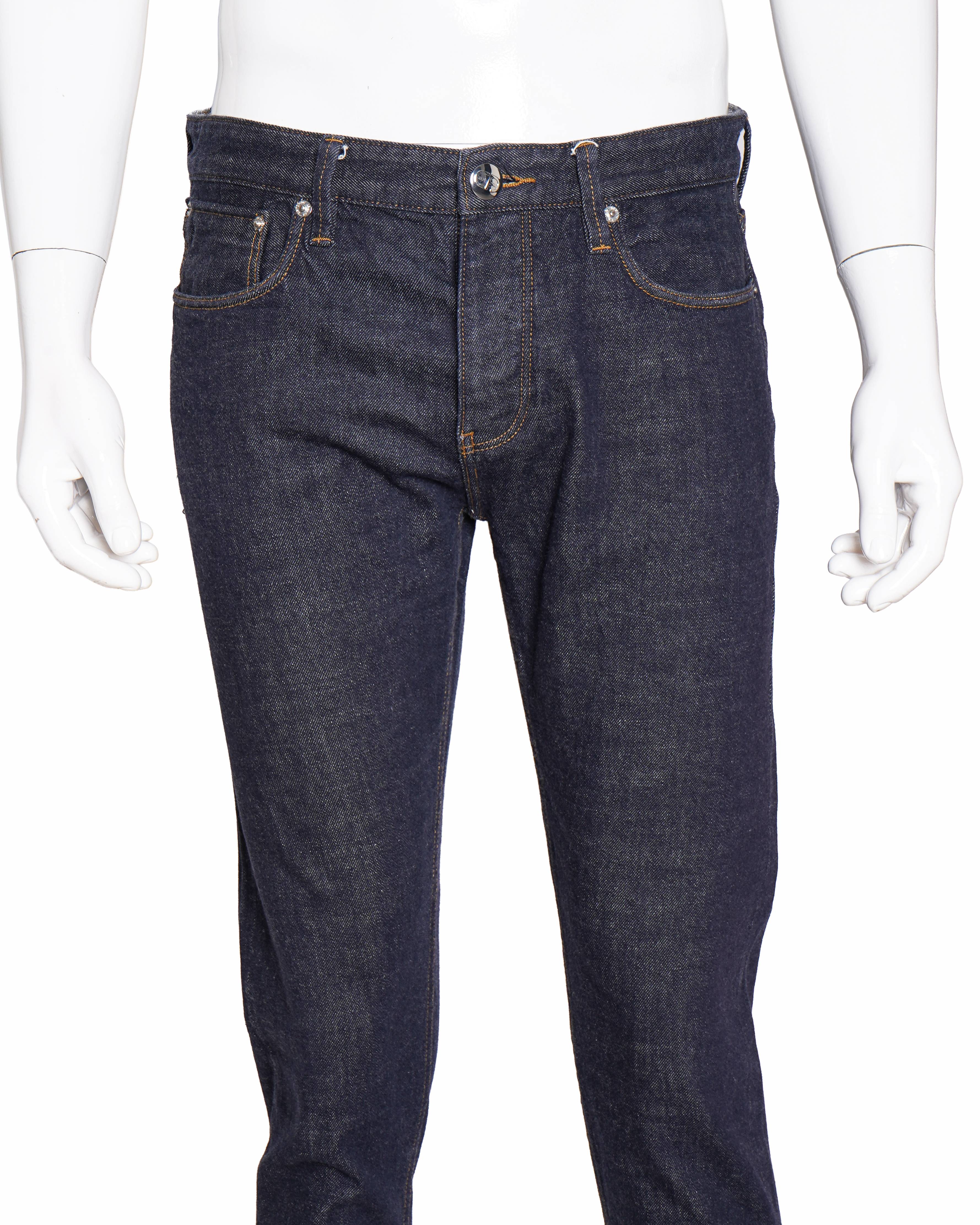 Emporio Armani Dark Indigo Slim-Straight Jeans