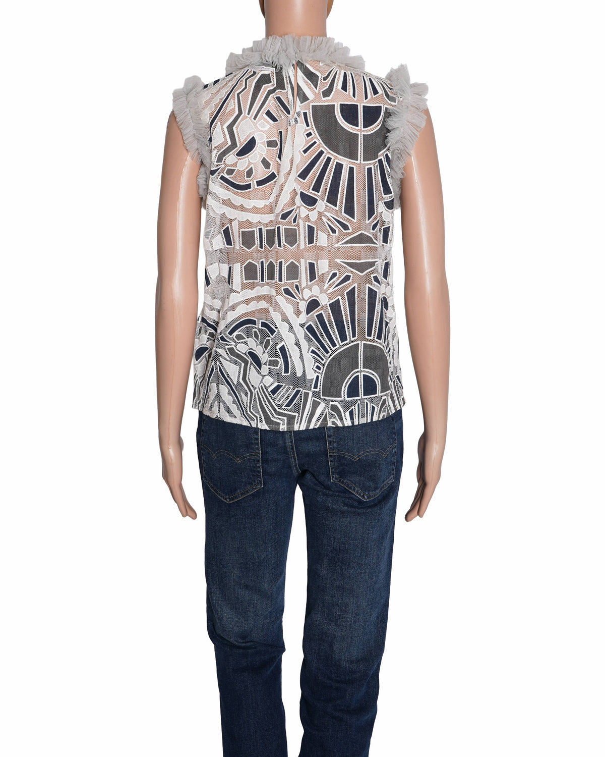 Renasci By Ritika Arya Jain Ruffle Top