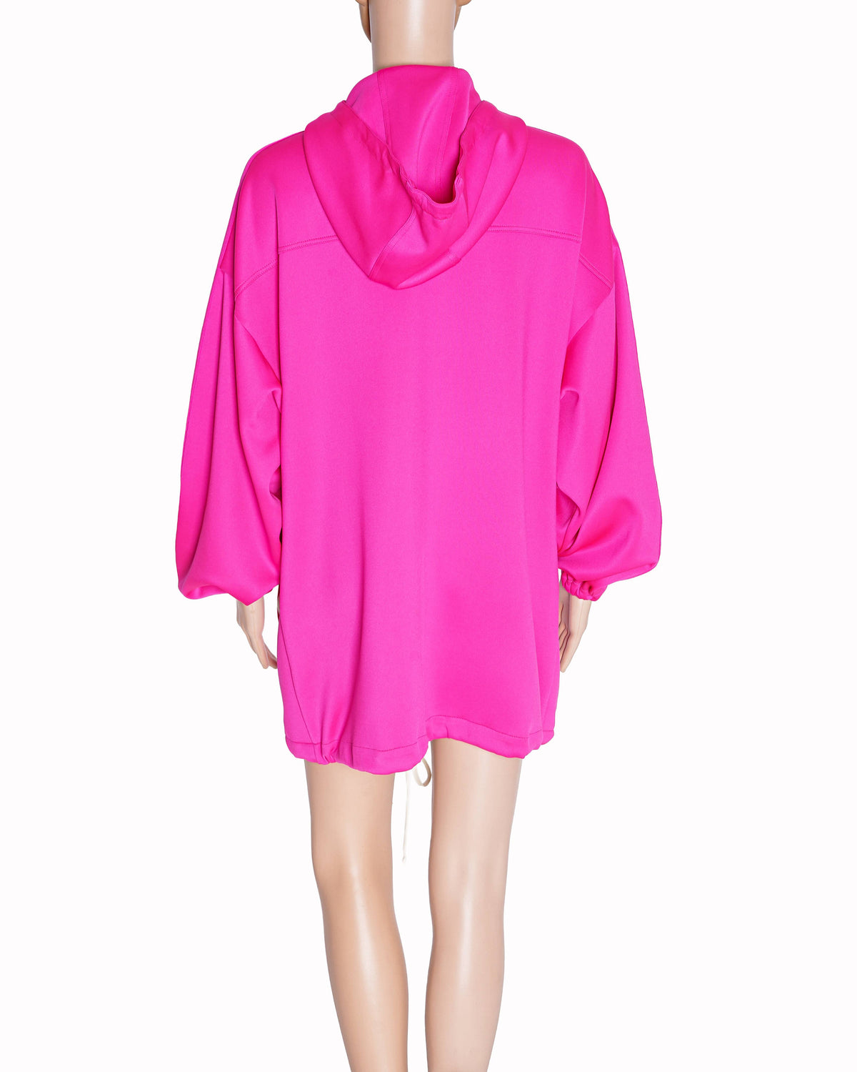 Gucci 2021 Interlocking G Half-Zip Hoodie Dress