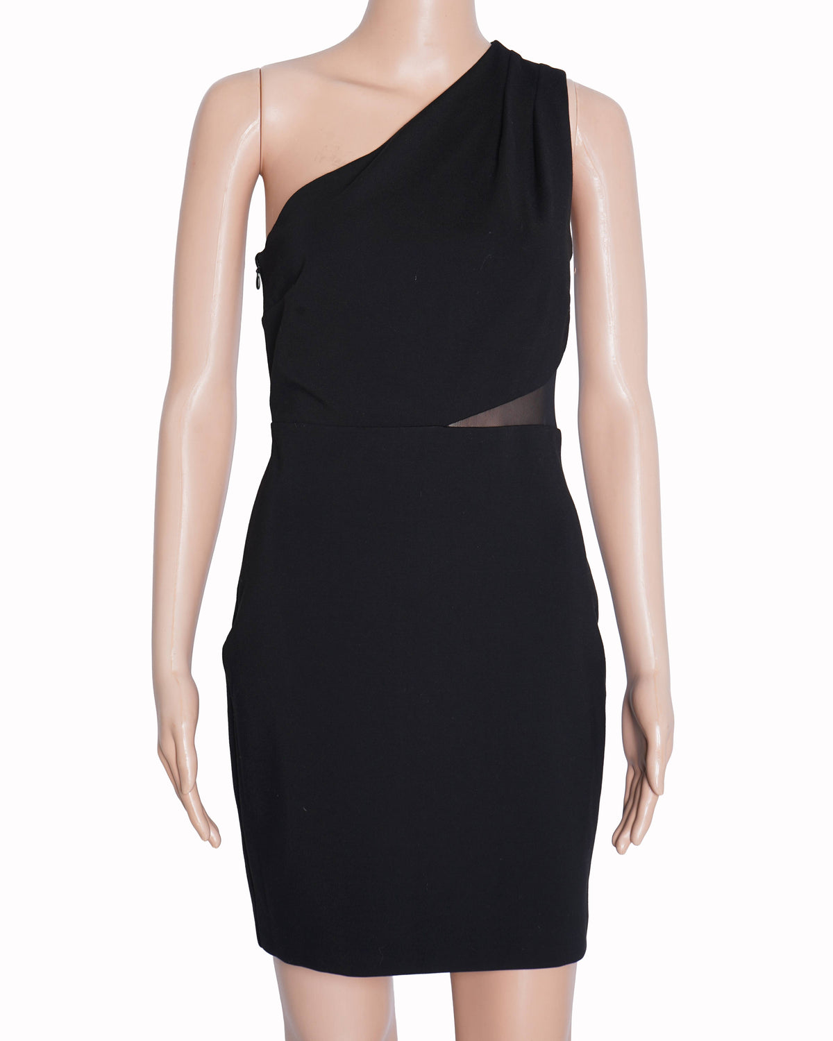 New Halston Heritage black asymetric dress