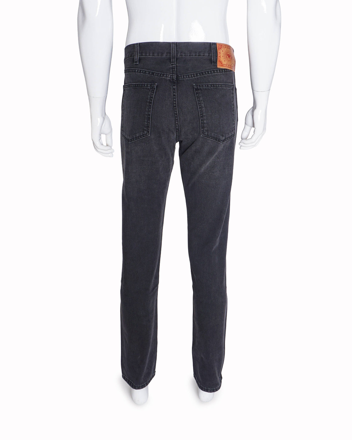 Gucci Men's Charcoal Grey Slim-Fit Jeans