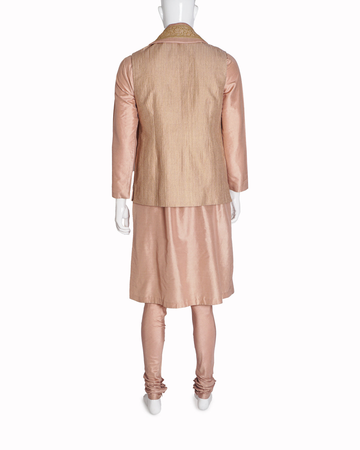 Sabyasachi Blush Pink Silk Kurta Set of 4 for Men