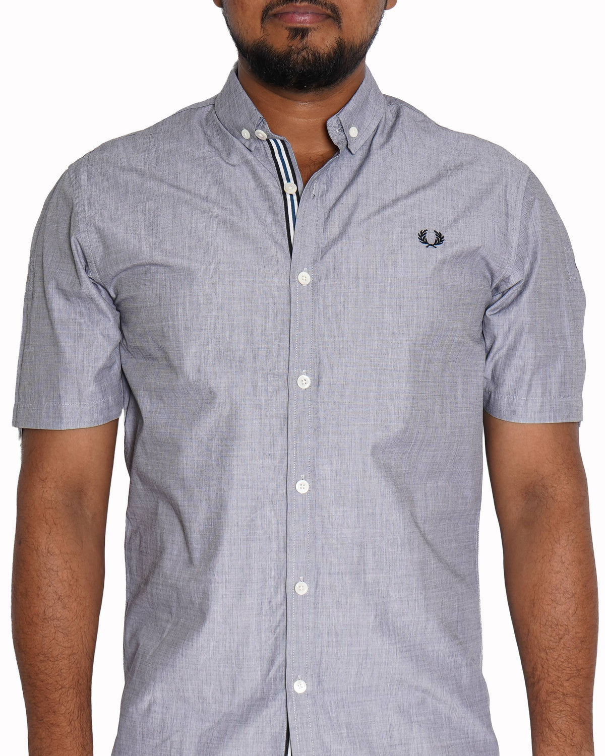 Fred Perry Grey Half sleevs shirt