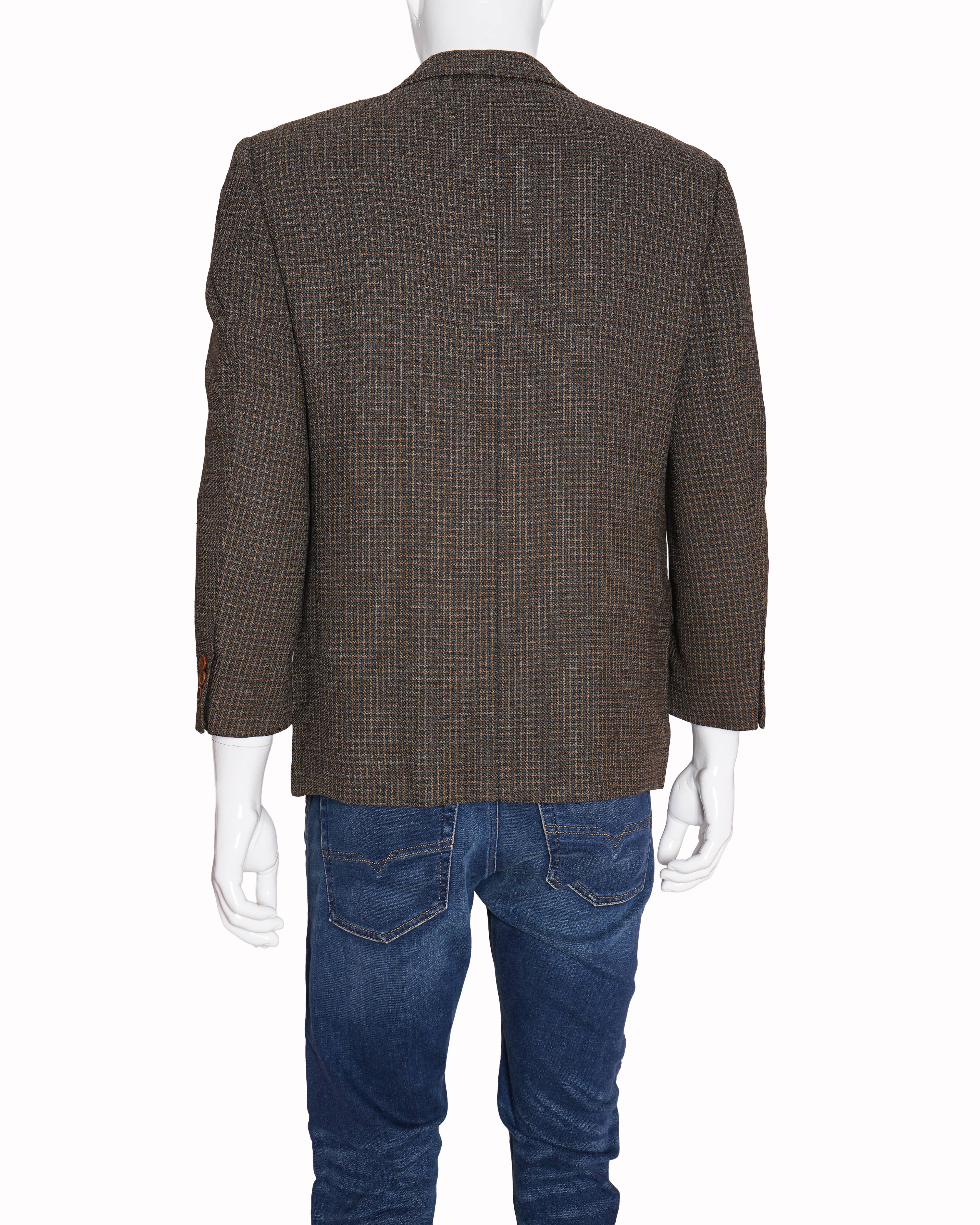 Saint Laurent checkered blazer