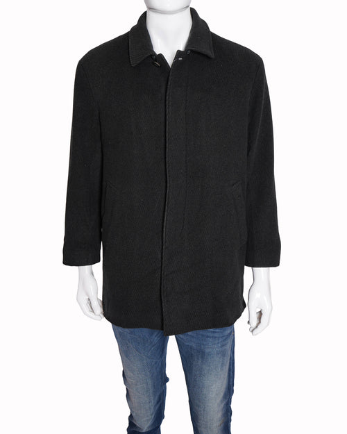 Saint Laurent Grey Lapel Jacket