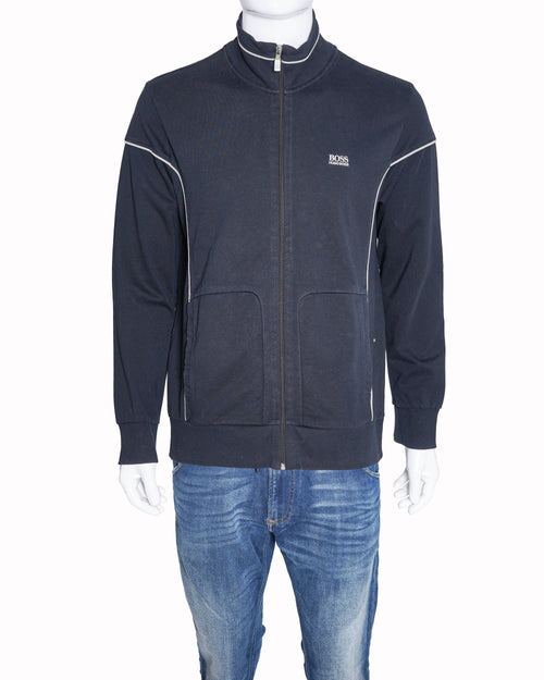 Boss by Hugo Boss Men’s Full-Zip Black Track Jacket