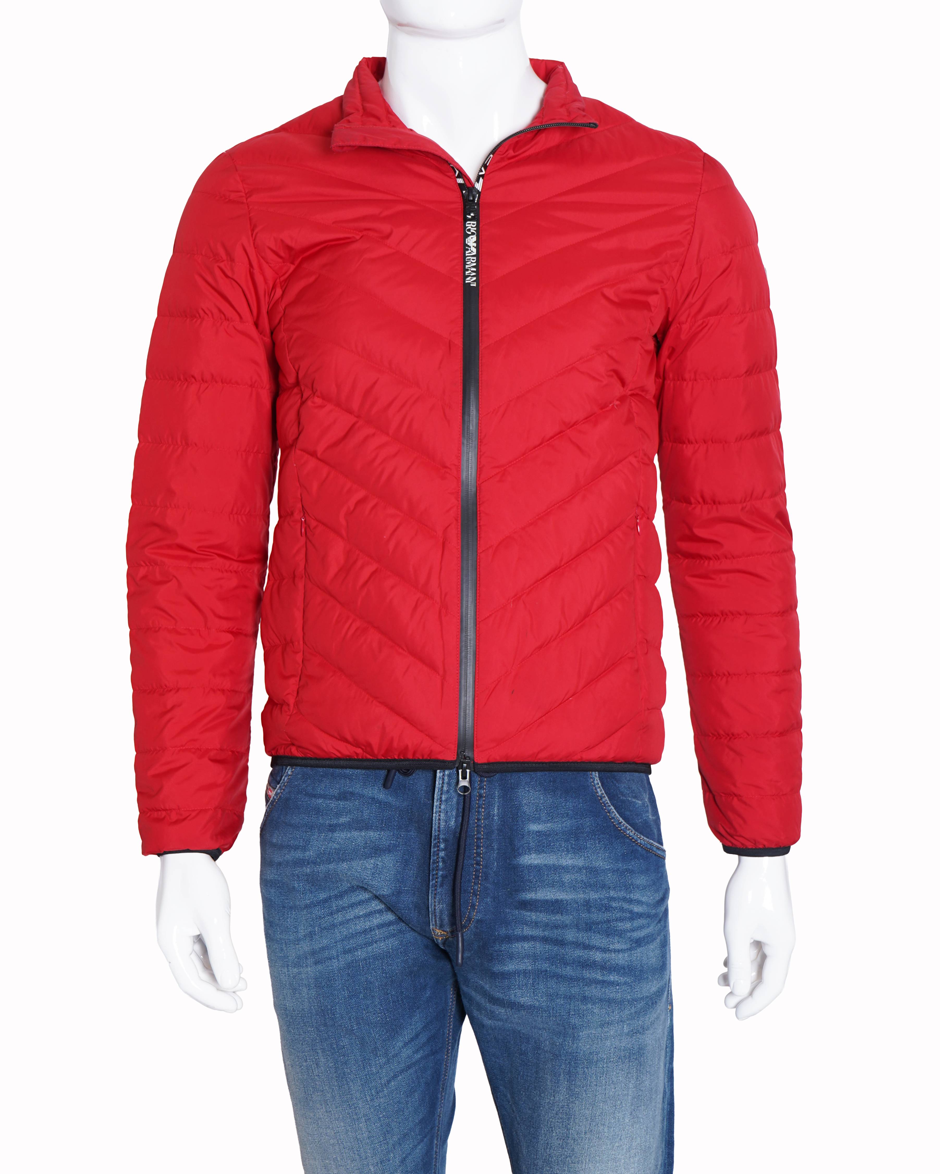 Emporio Armani Red Puffer jacket for men