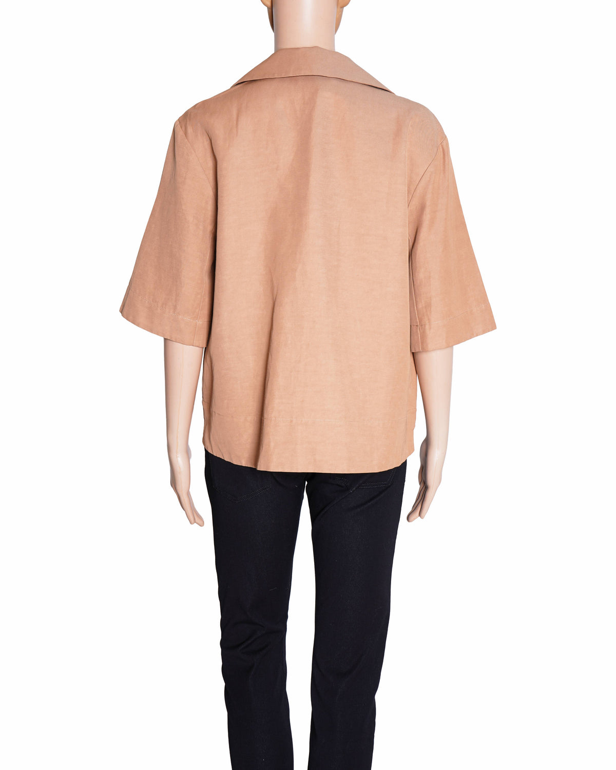 Purificacion Garcia Peak Colar Jacket In Brown