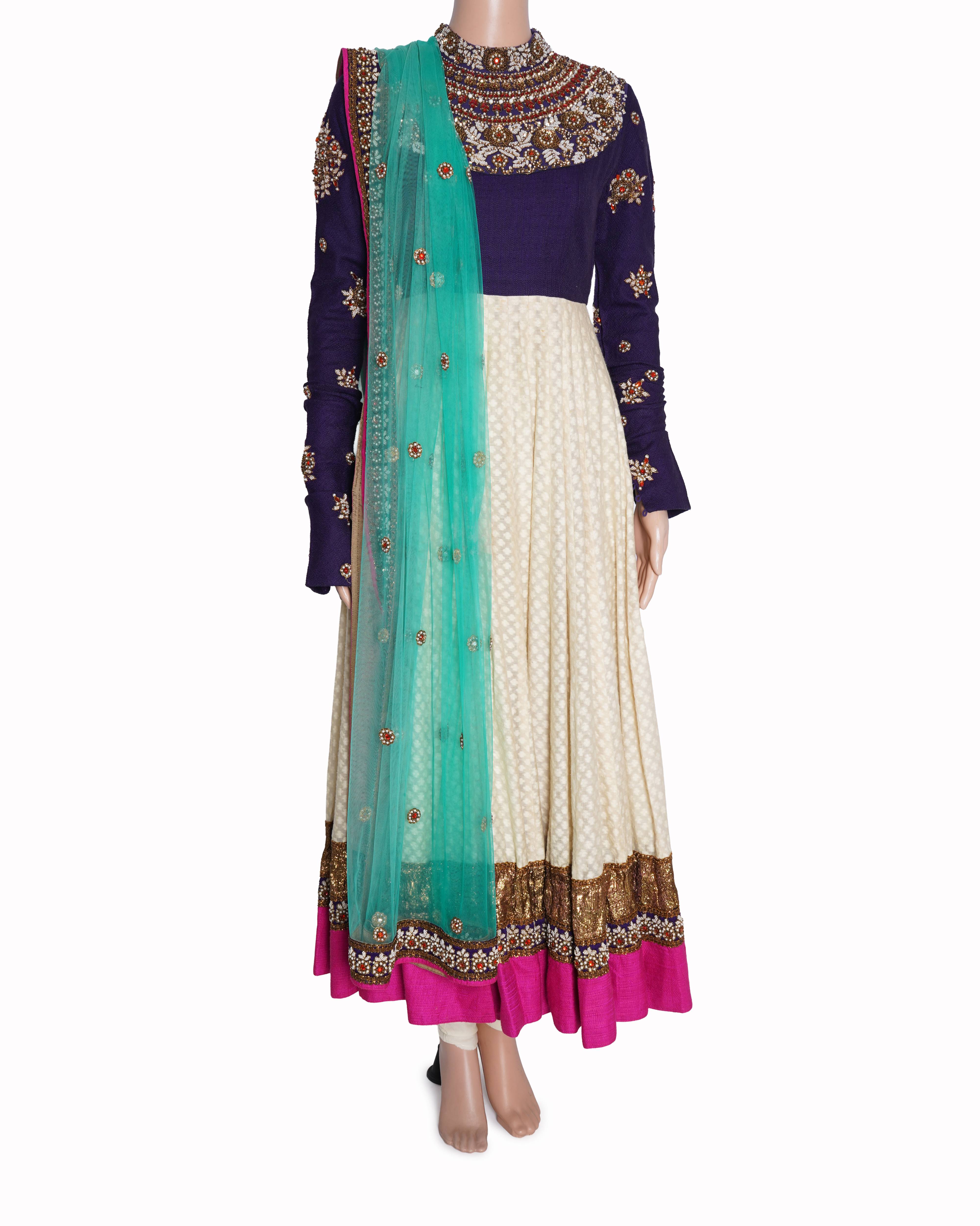 Sabyasachi Anarkali Suit Set of 3