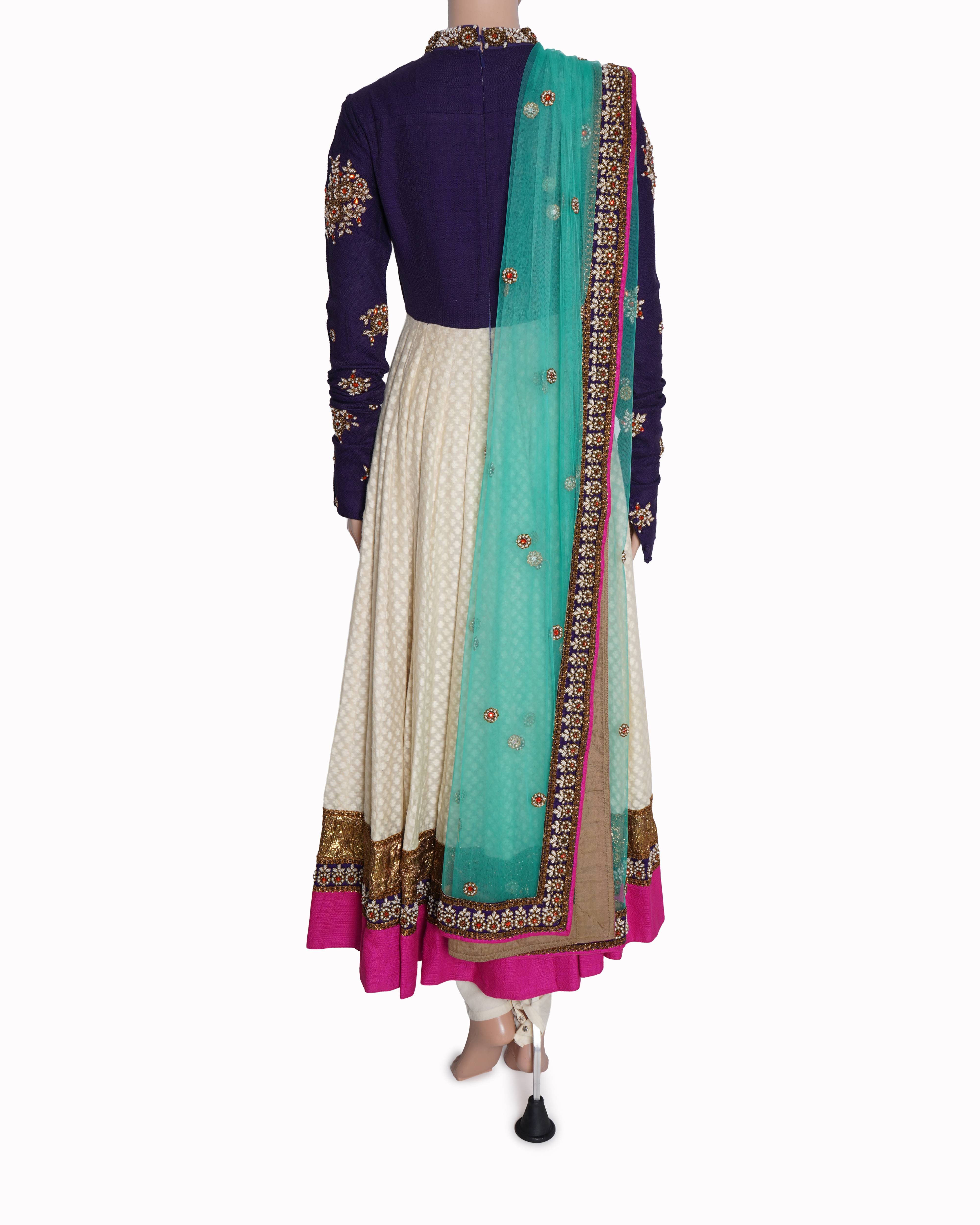 Sabyasachi Anarkali Suit Set of 3