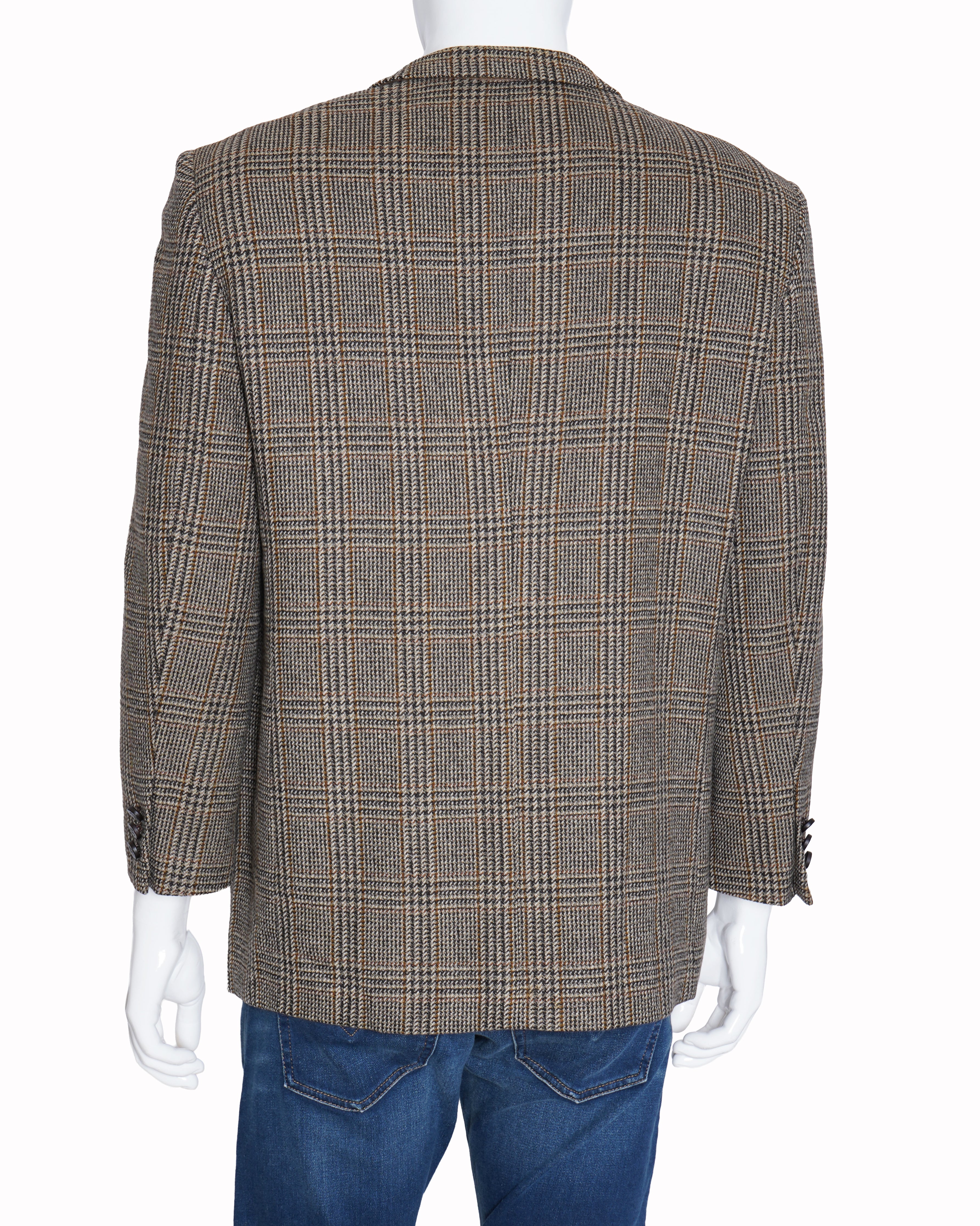 Pierre Balmain checkered blazer