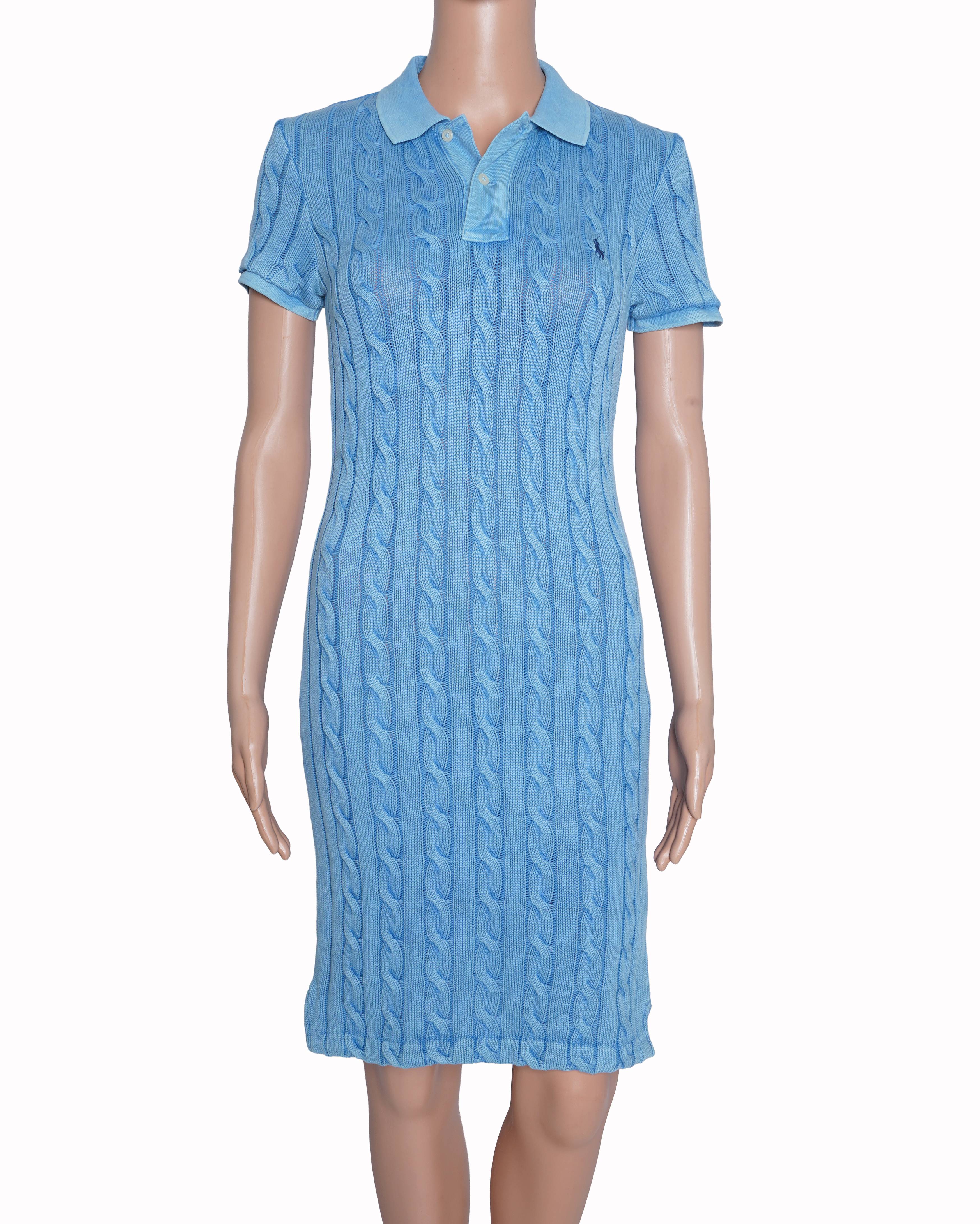 New Polo By Ralph Lauren
Cable-Knit Polo Dress