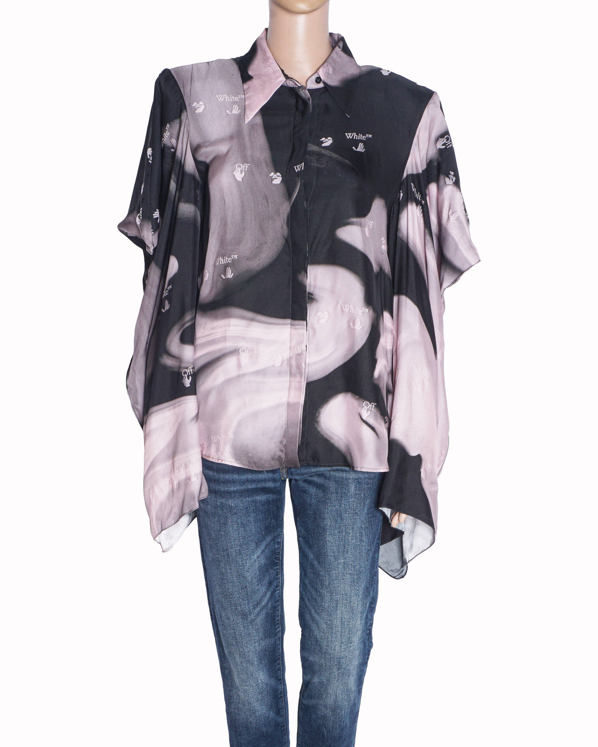 Off-White Smoky Tie-Dye Shirt