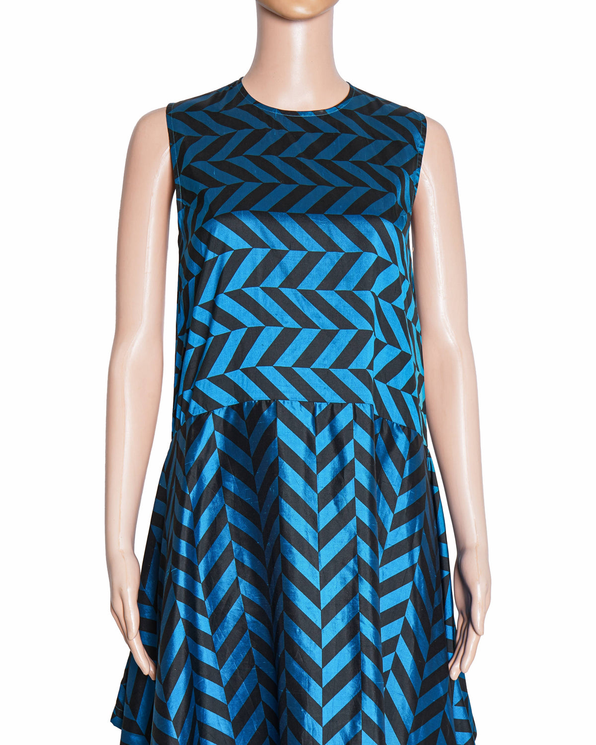 Payal Khandwala Blue Printed Maxi Dress