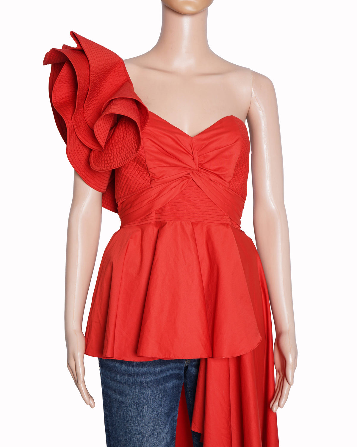 Johanna Ortiz red-orange Top