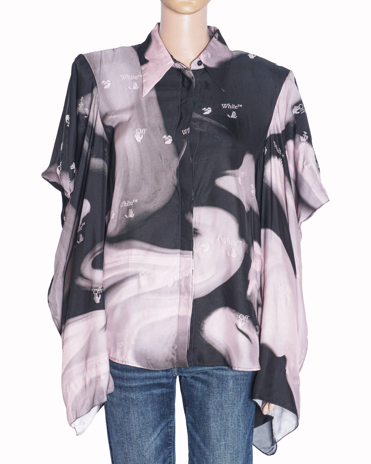 Off-White Smoky Tie-Dye Shirt
