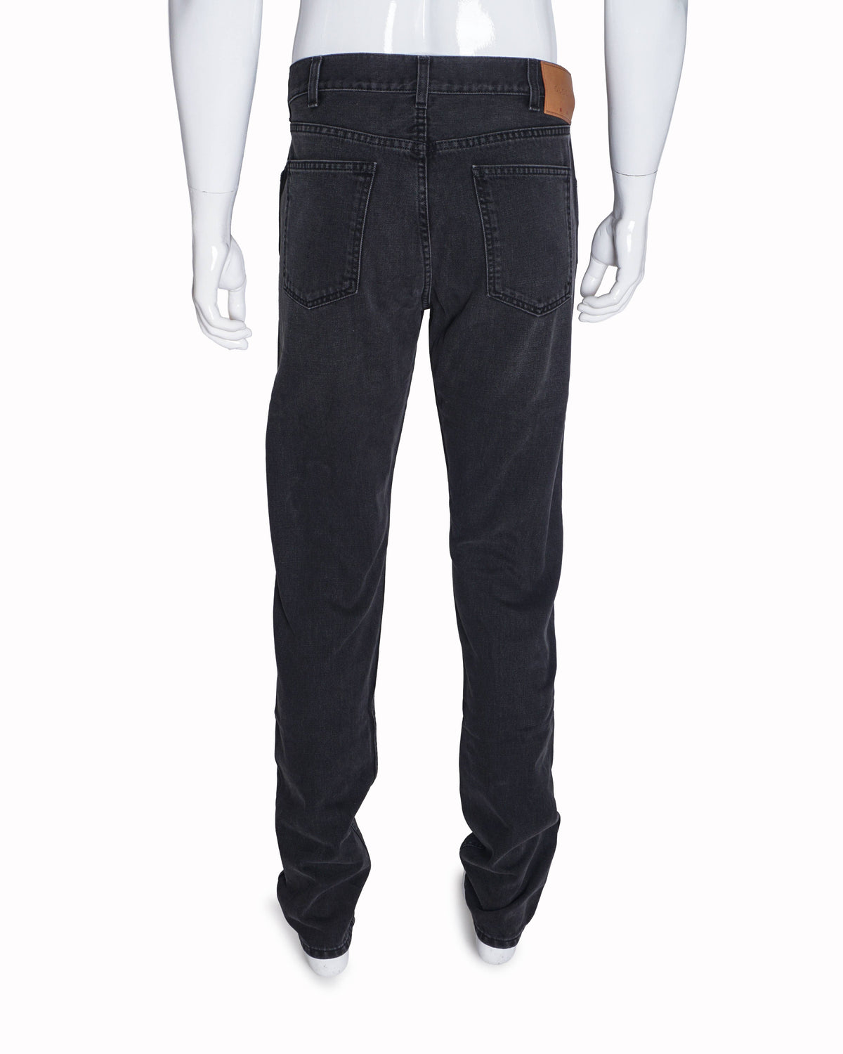 Gucci Men's Charcoal Grey Slim-Fit Jeans