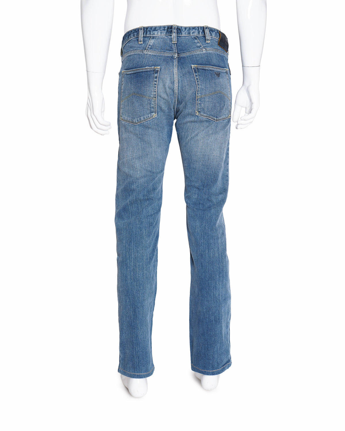 Giorgio Armani Jeans Regular-Fit Blue Denims