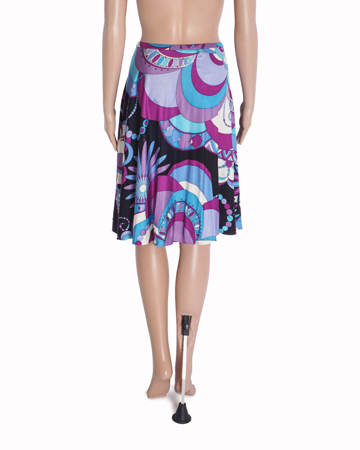 Emilio Pucci Printed Silk Jersey Skirt